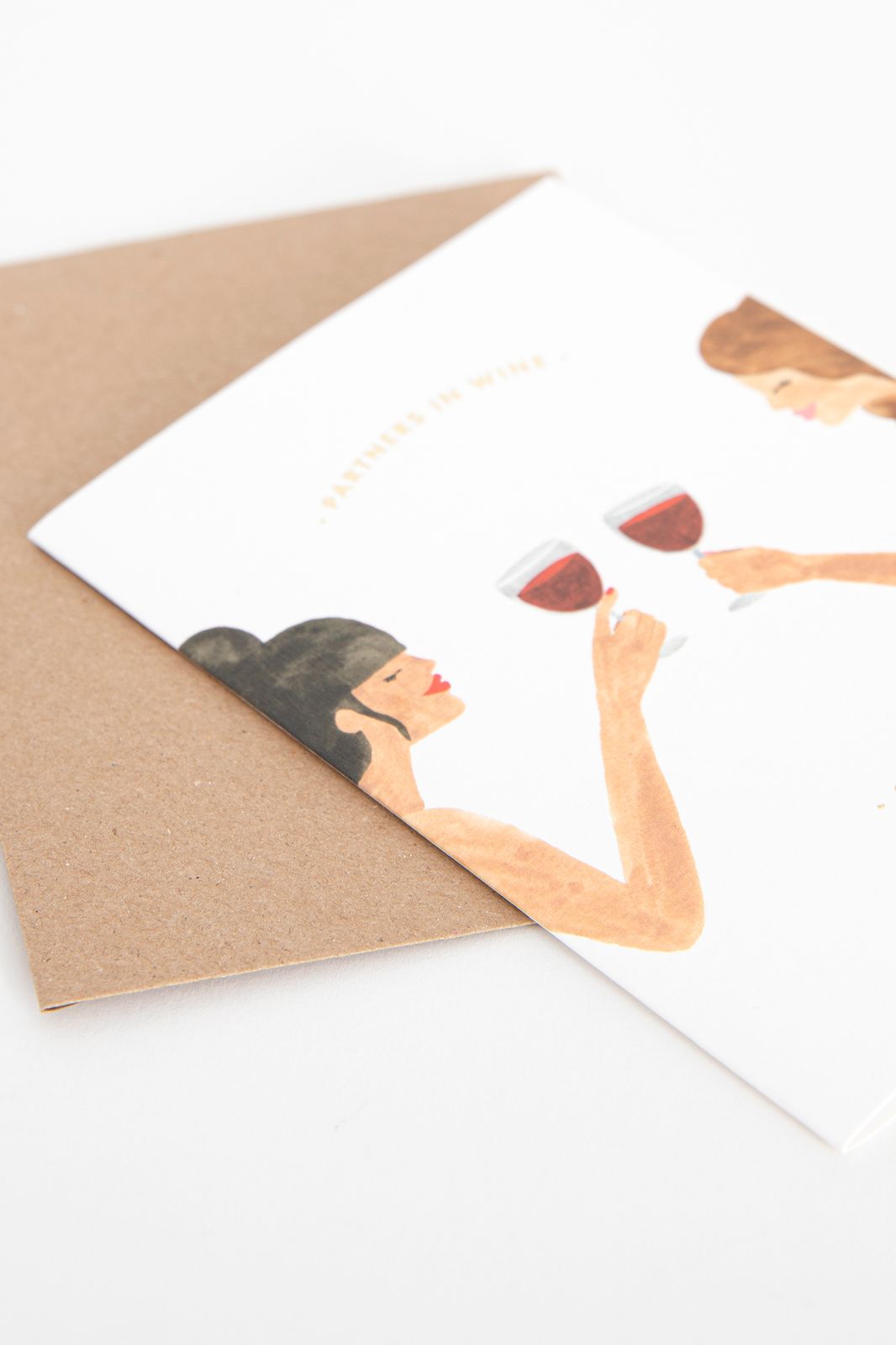 Claire Leina Company Partner in wine wenskaart