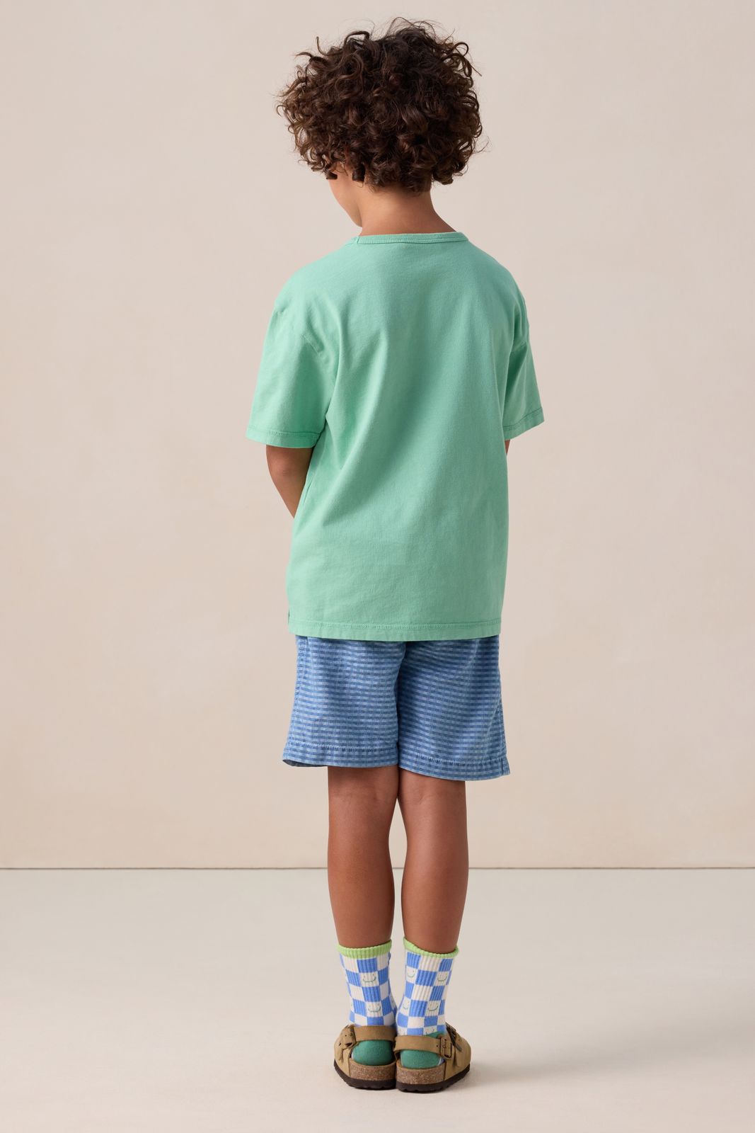 Groen T-shirt met artwork