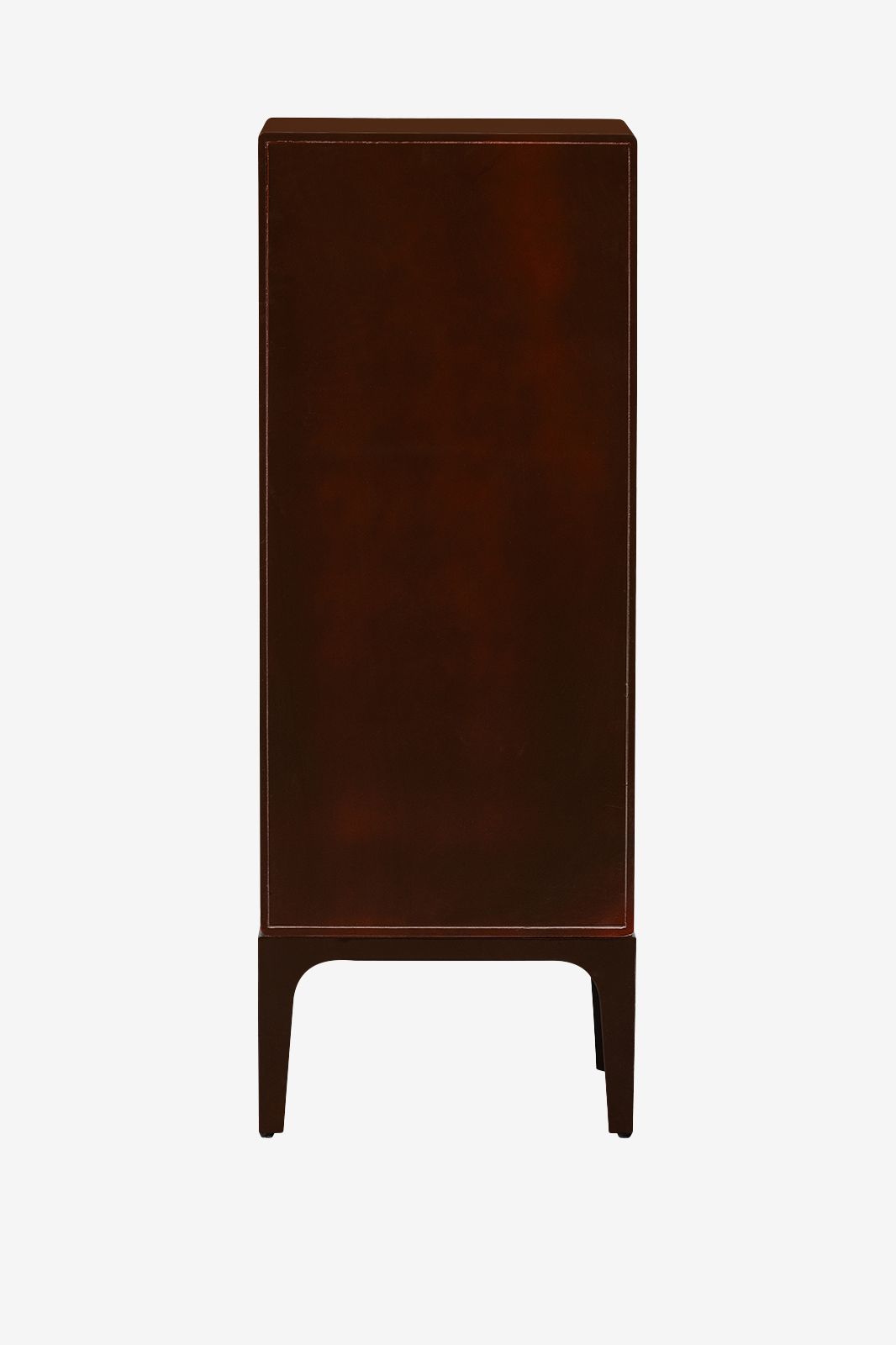 WOOOD donkerrode merge ladekast