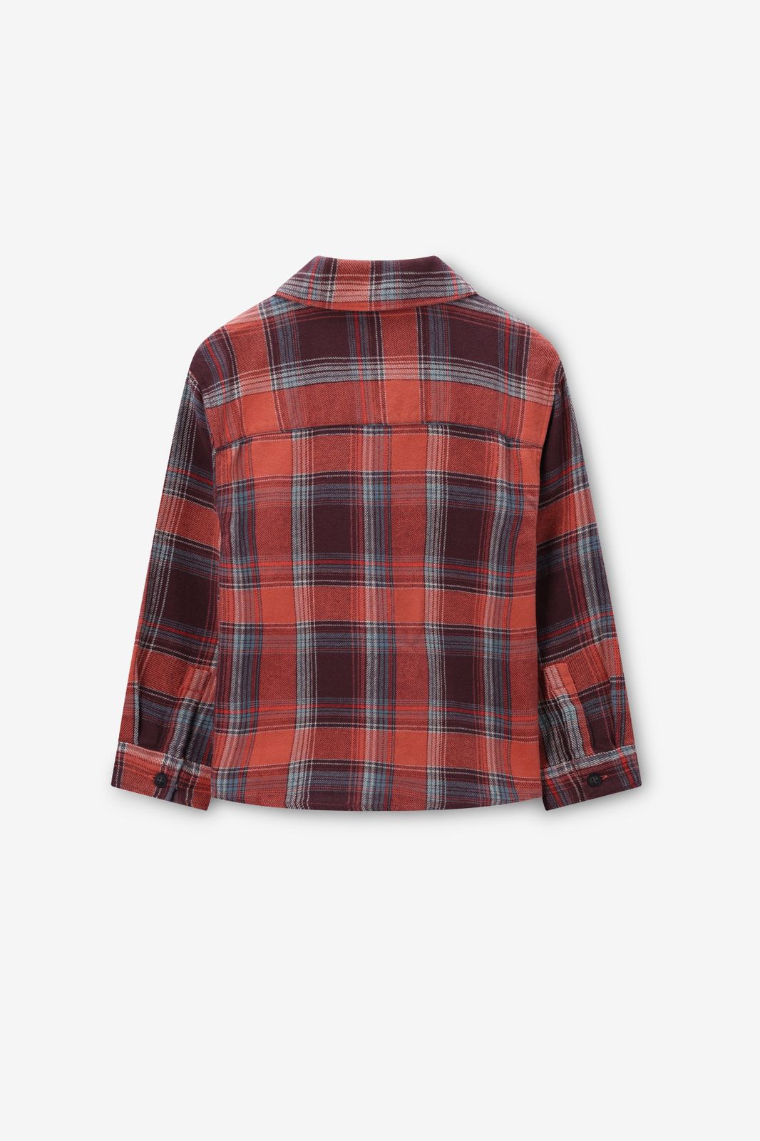 Rood geruit overhemd