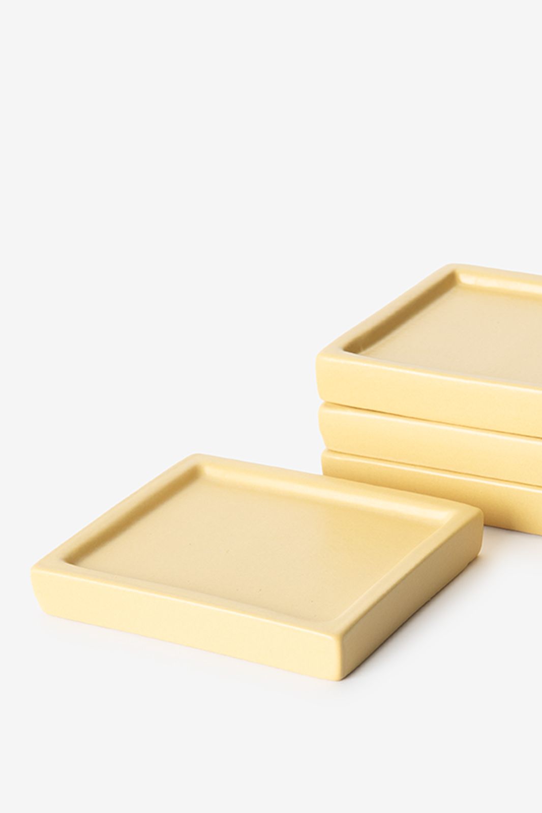 Gele glazed schaaltjes