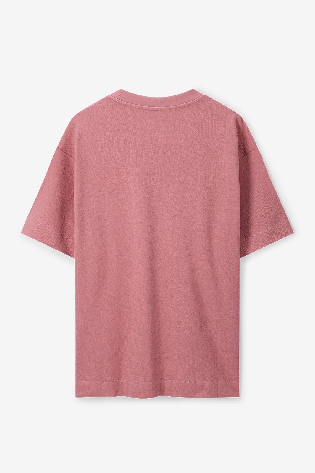 Roze boxy T-shirt