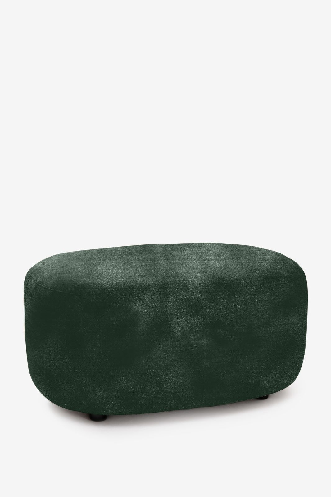 Empress velvet hocker Juke green forest