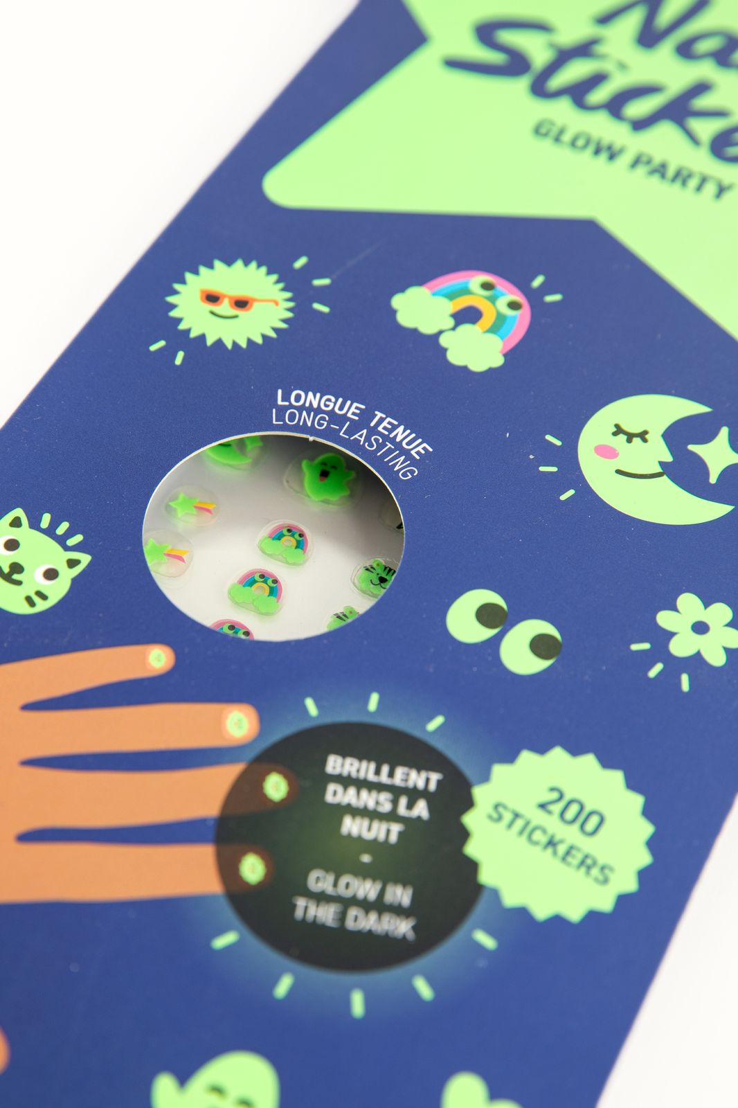 OMY nagelstickers Glow Party