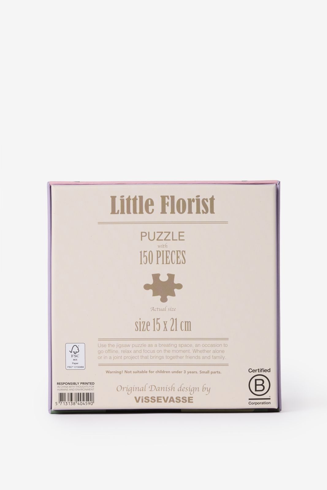 Vissevasse kleine bloemist puzzel