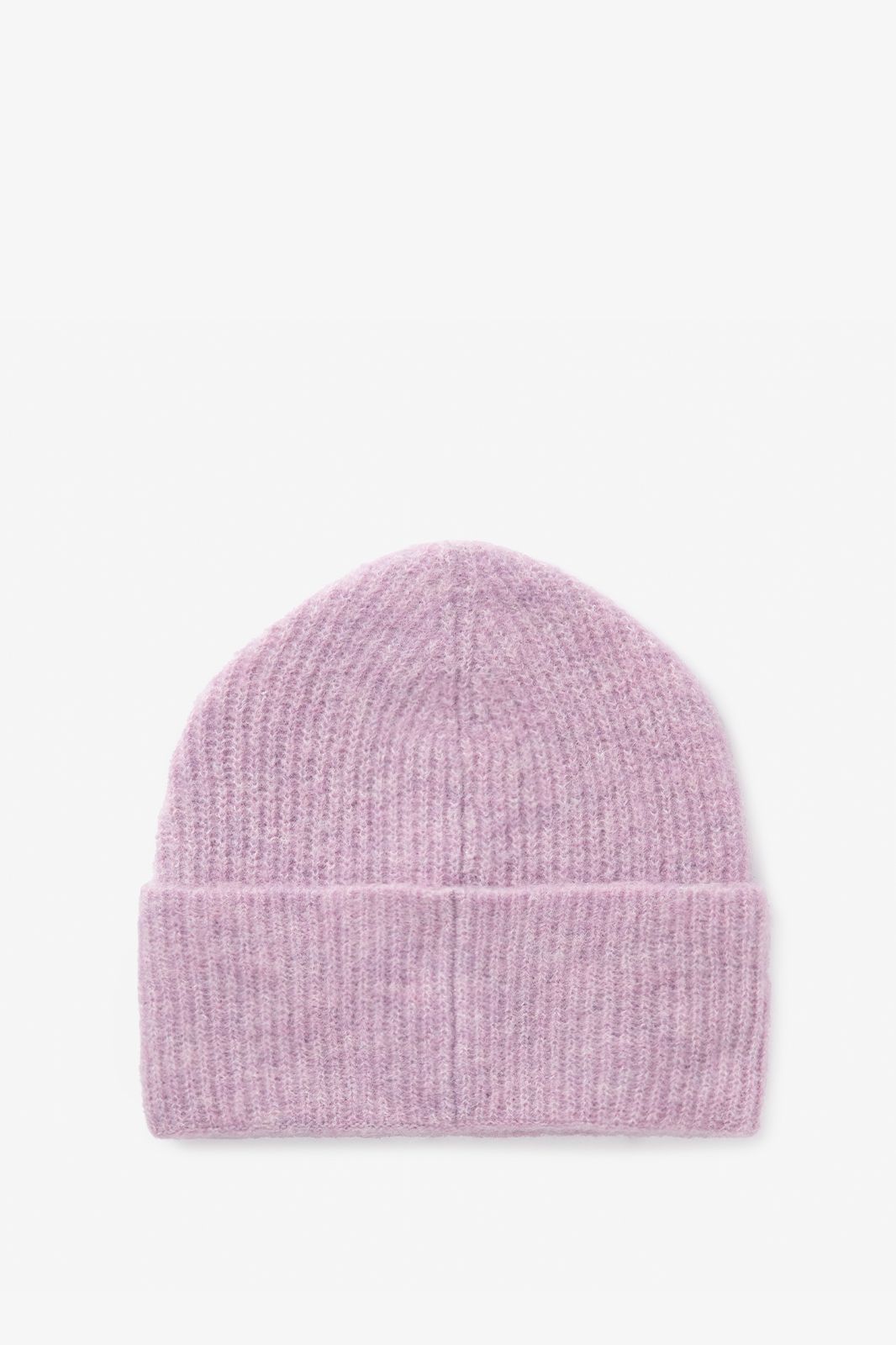 Lichtpaarse wollen muts