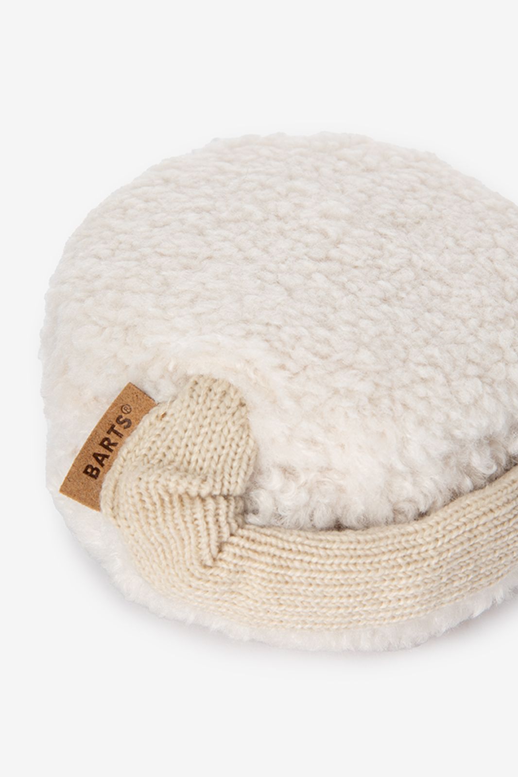 BARTS witte teddy oorwarmers