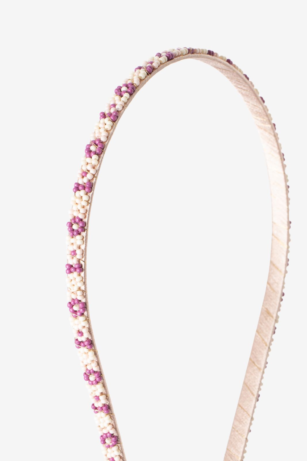 Multicolour haarband met kraaltjes