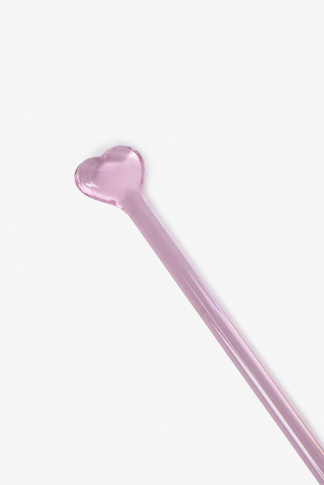 Roze roerstaafje met hartje