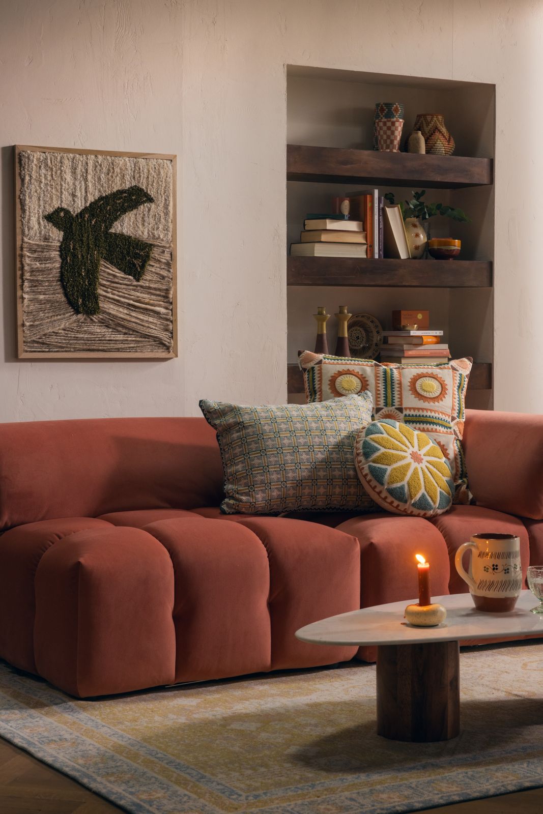 Marquis stoel Salvador dark pink