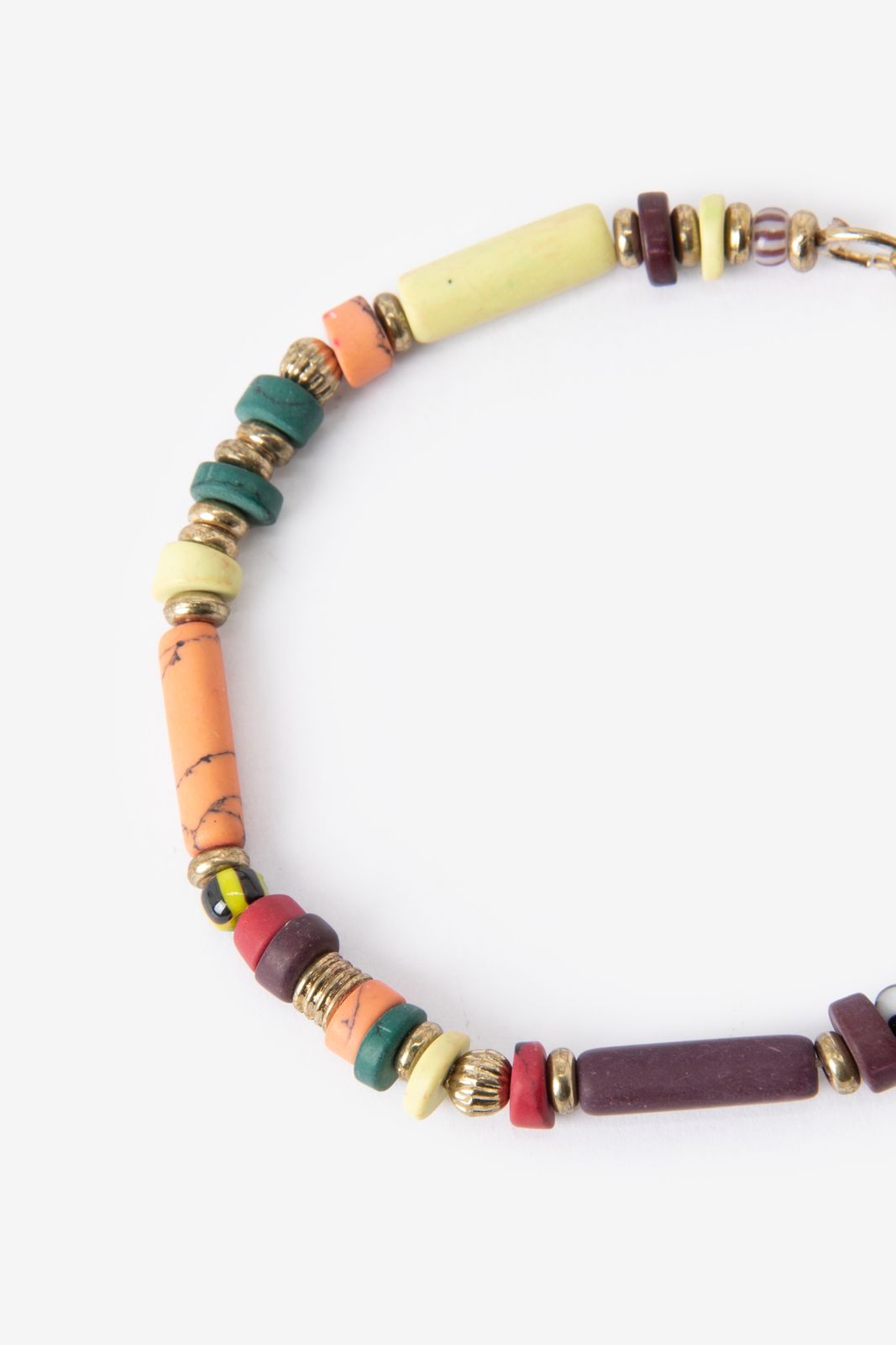 Groene beads armband