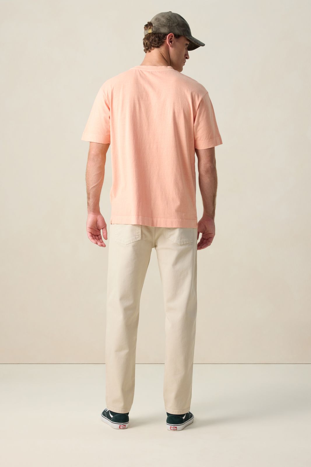 Lichtoranje boxy T-shirt