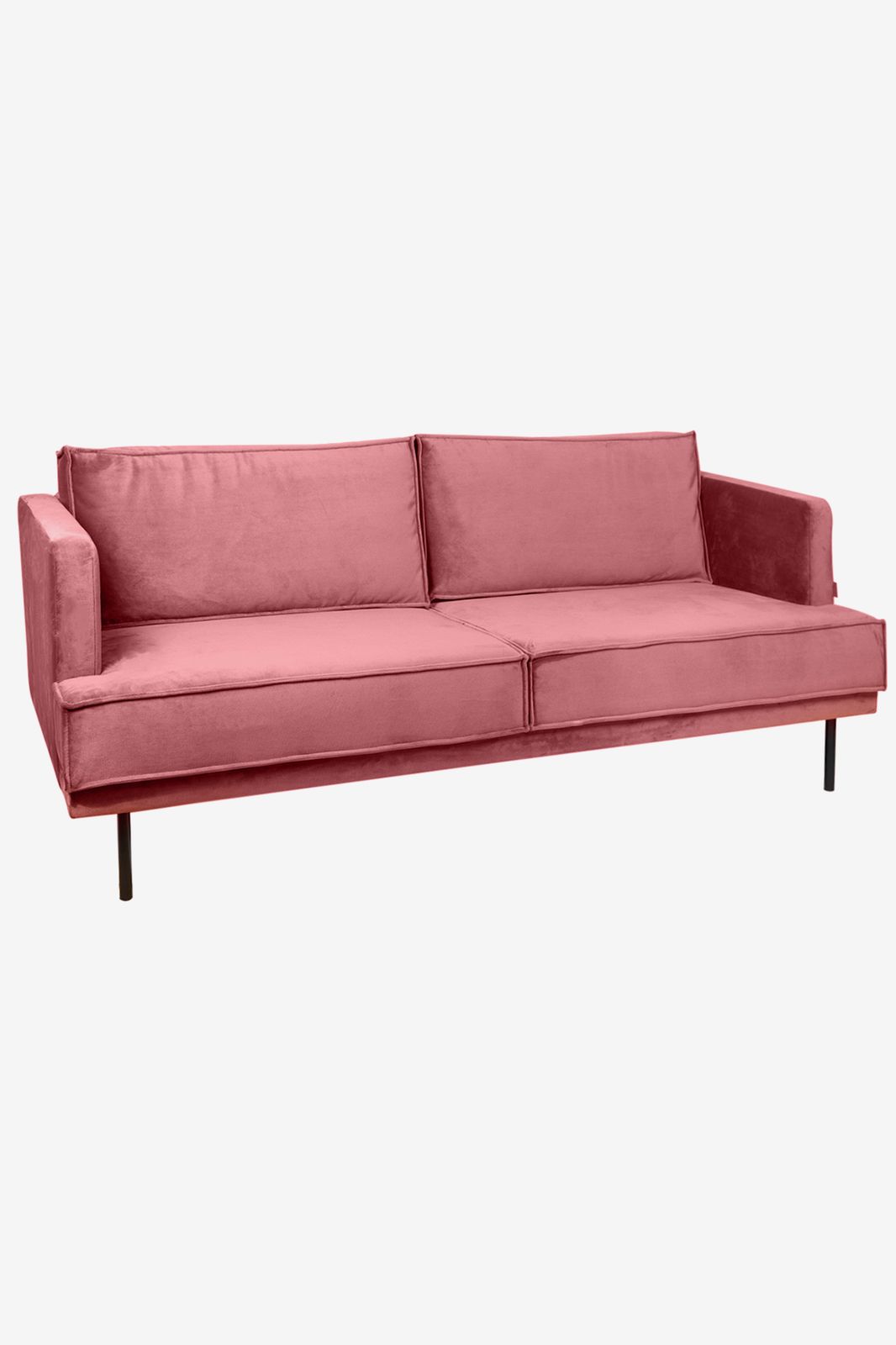 The Duchess velvet bank 2.5-zits Juke pink