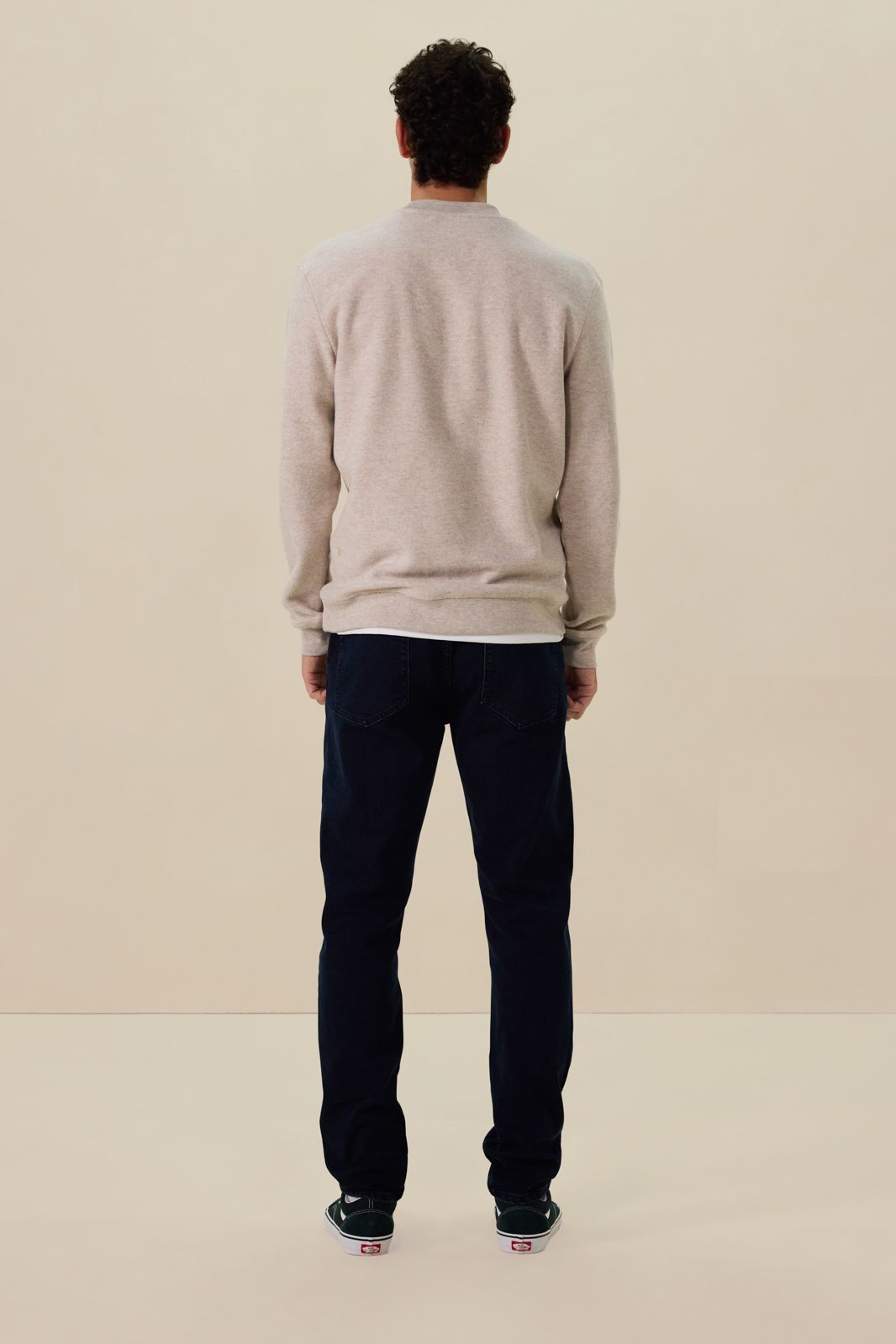 Philo donkerblauwe mid-rise regular fit jeans