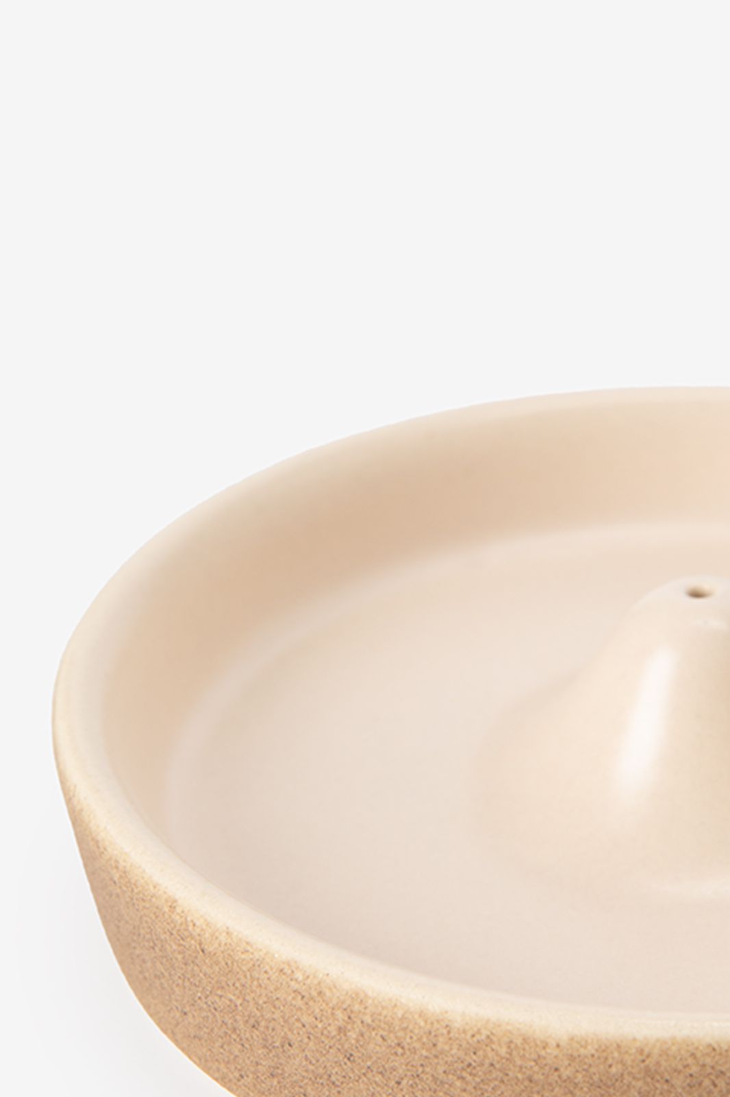 Lichroze keramieken wierookhouder