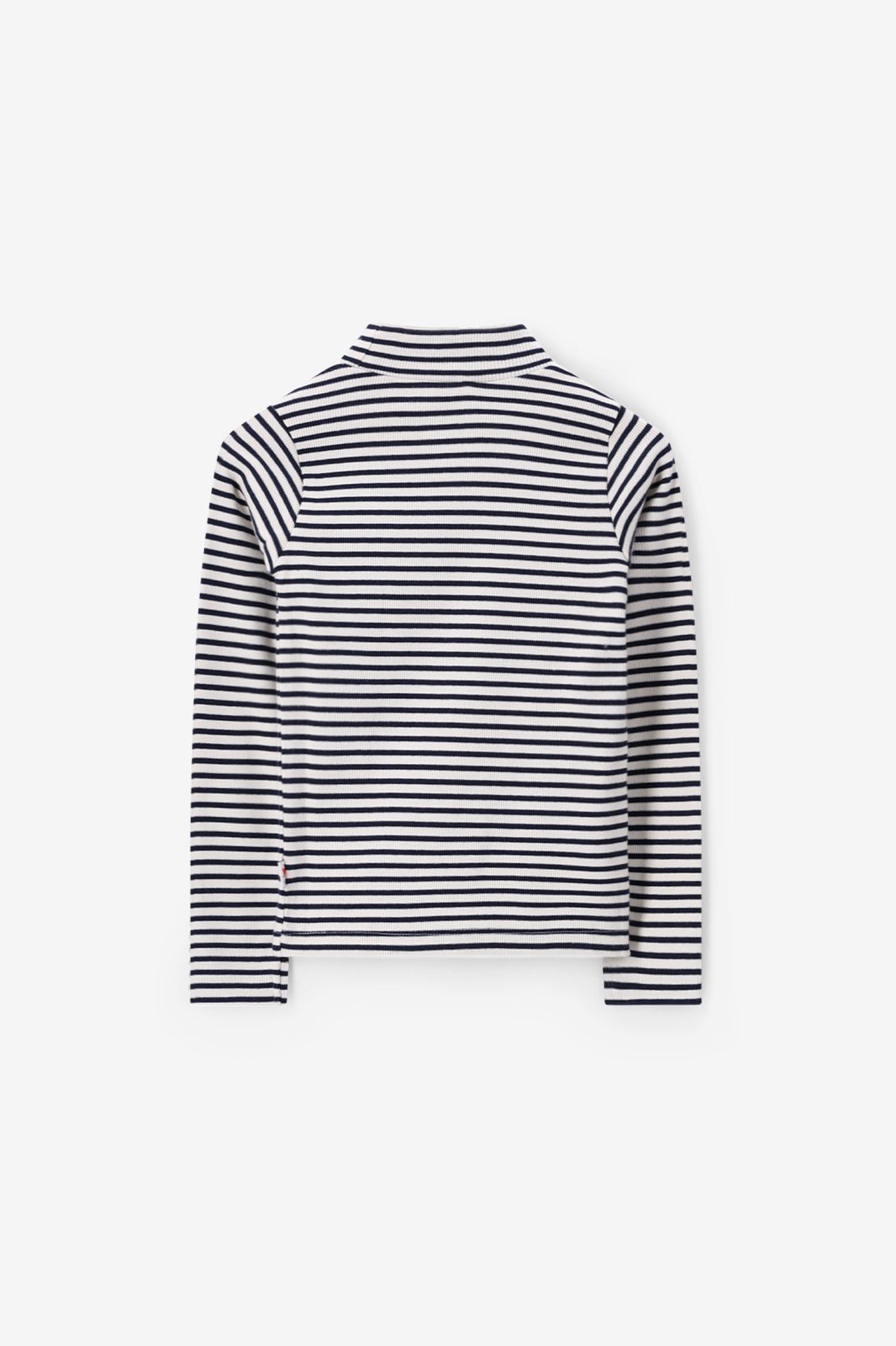 Donkerblauwe gestreepte longsleeve