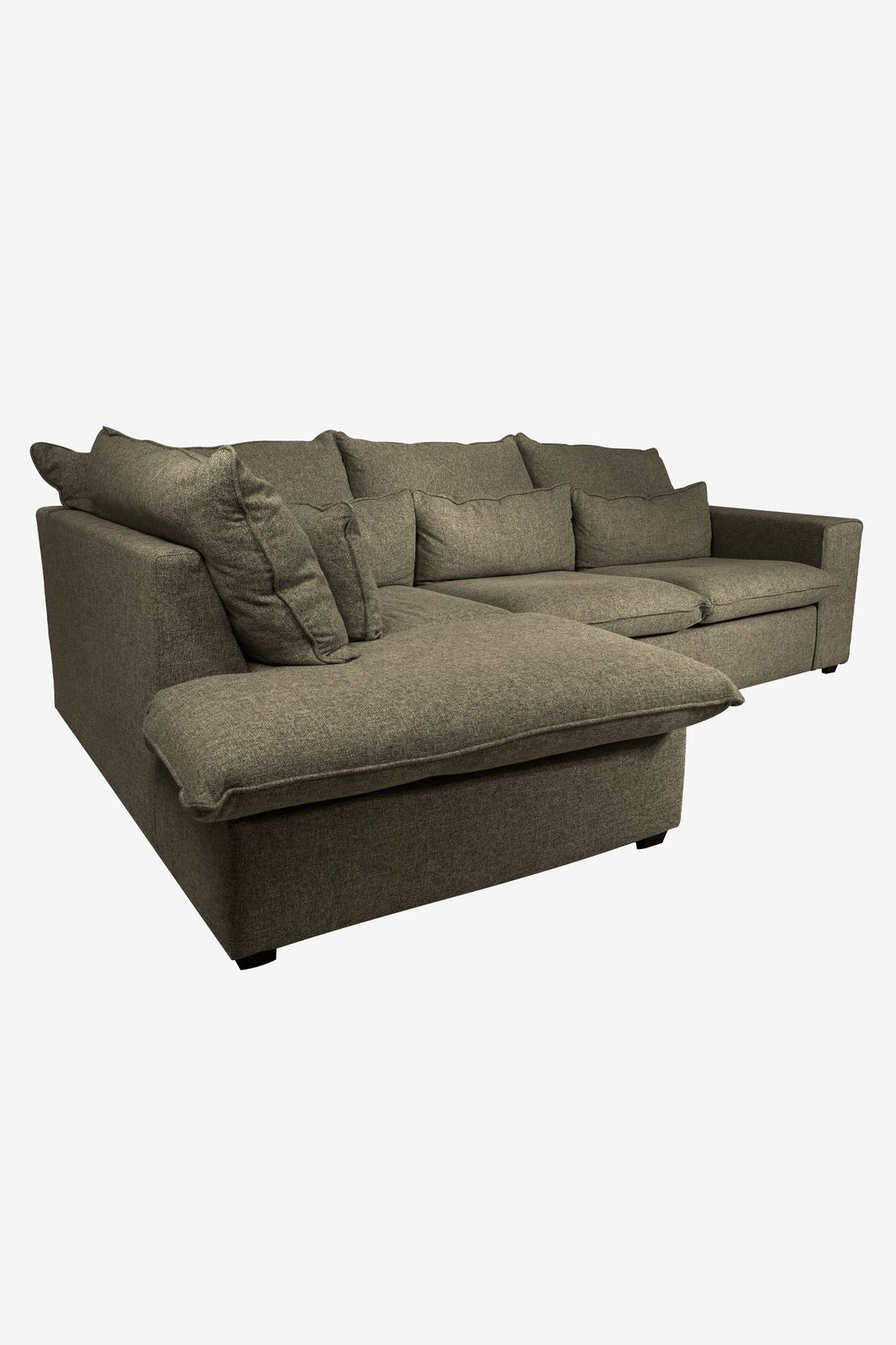 Baron bank 2.5-zits lounge links Unit groen melee