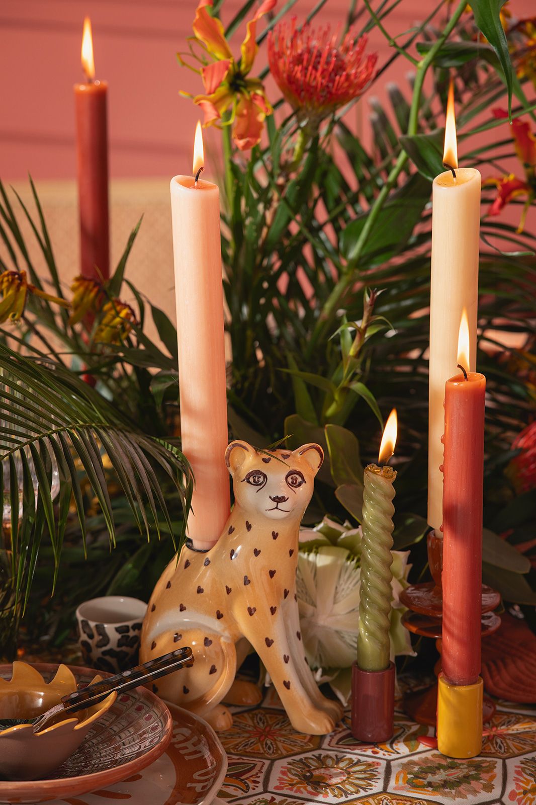 Dinerkaars lichtoranje �?3.2 cm