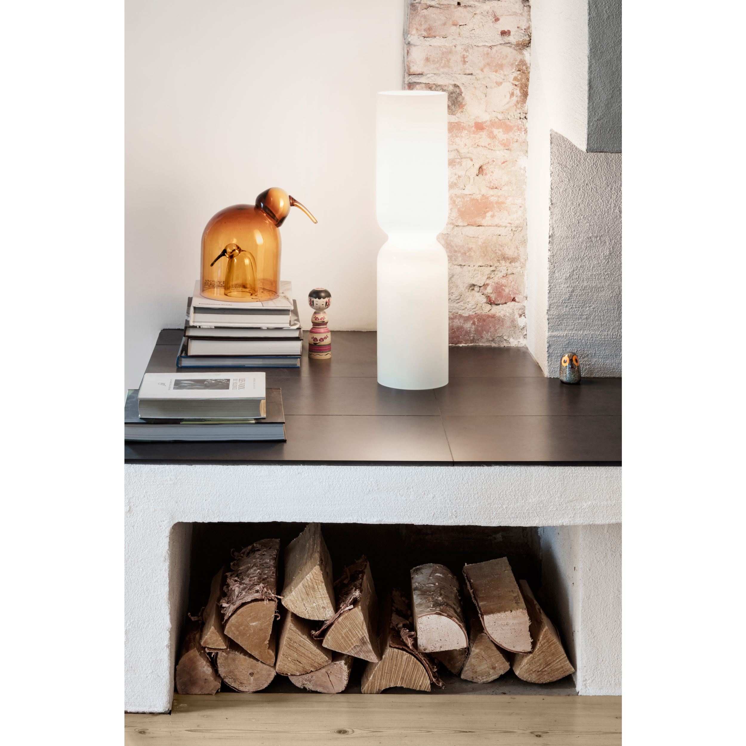 Lantern lamp 600mm white