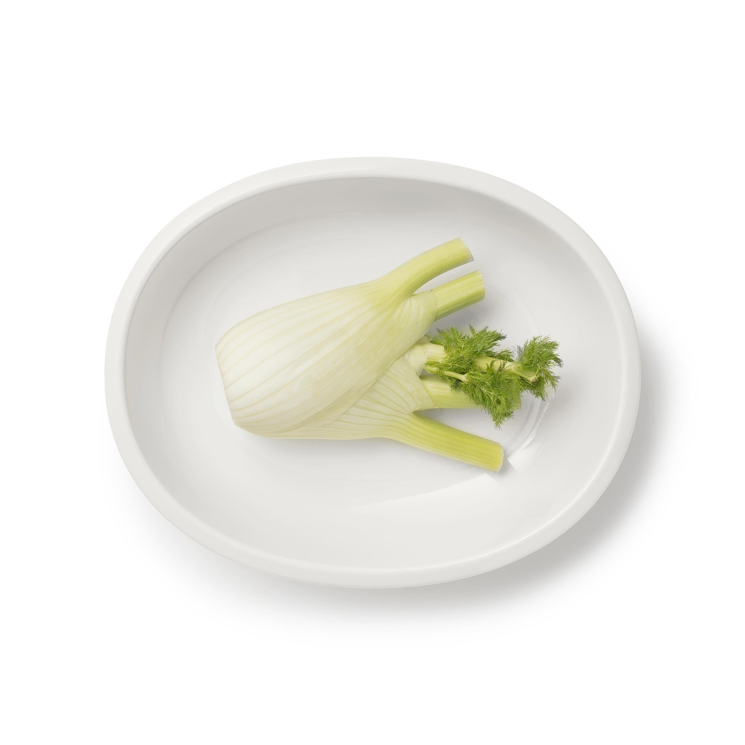 Raami serving bowl oval 1,6L/27cm white