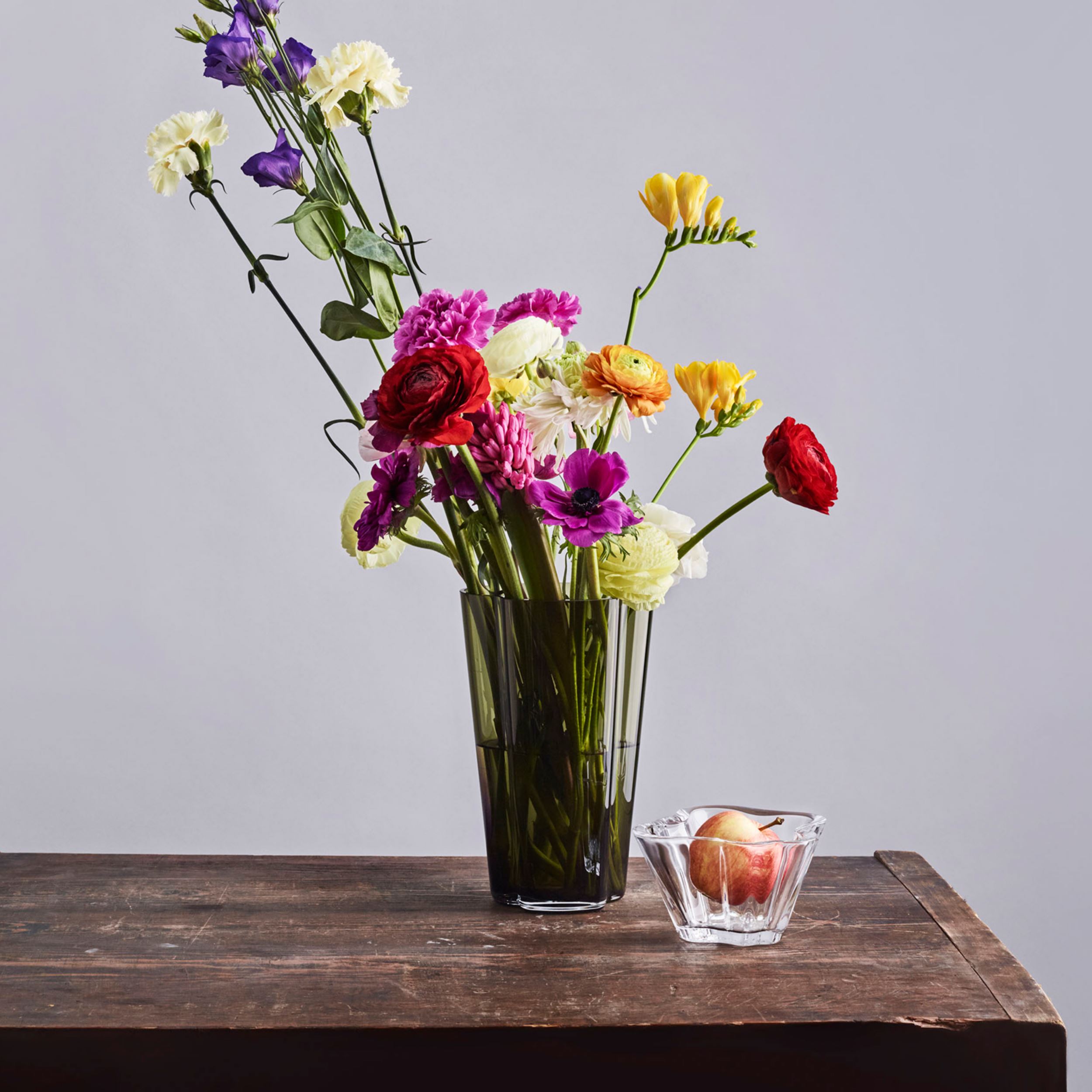 Alvar Aalto Collection vase 220mm moss green