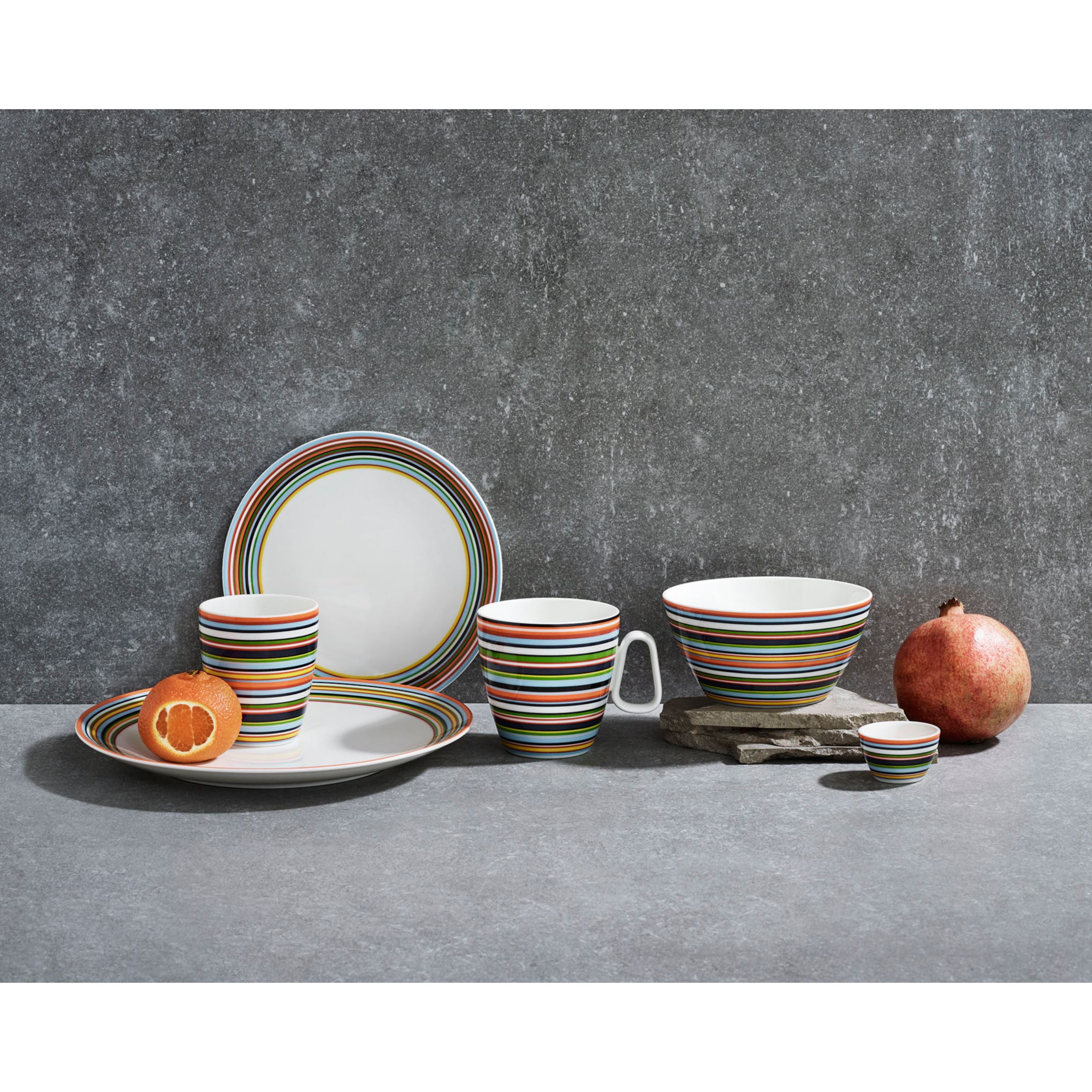 Origo plate 20cm orange