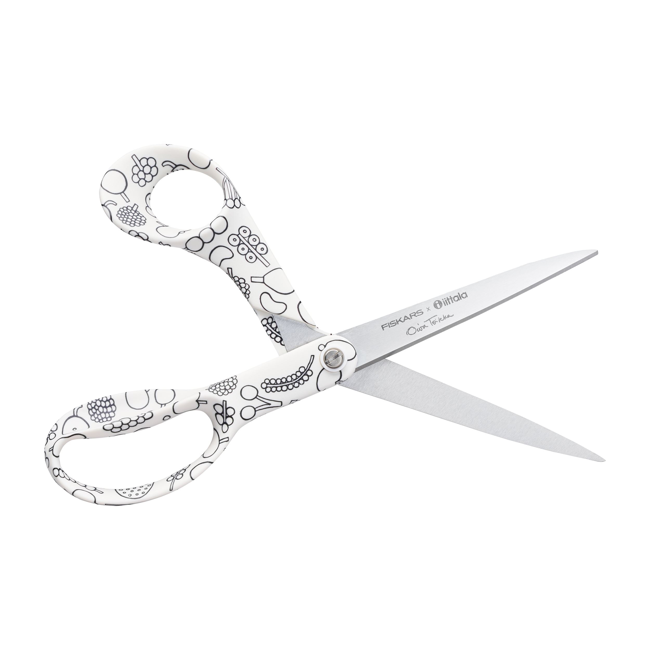 Fiskars x Iittala scissors 21cm Frutta B/W