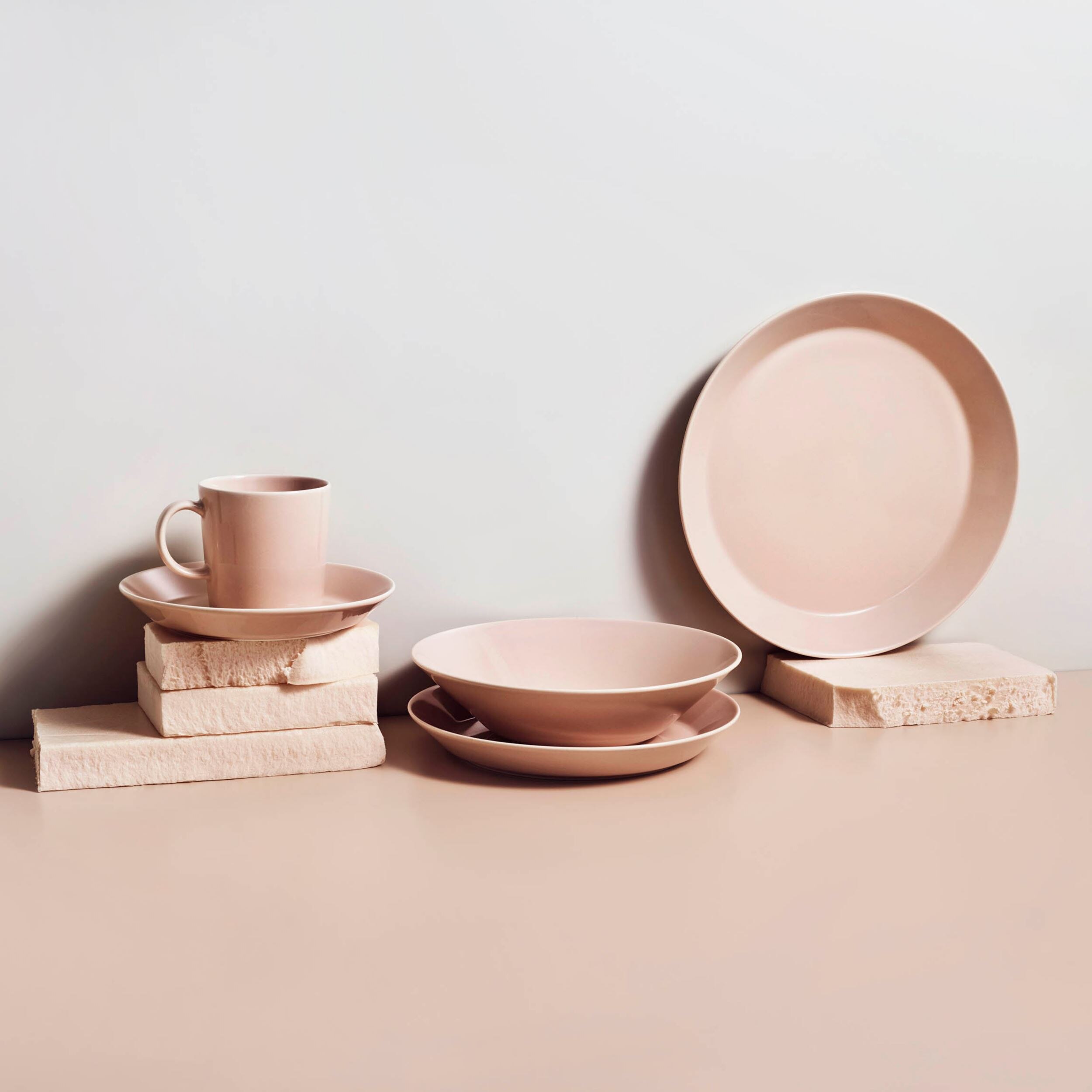 Teema plate 17cm powder