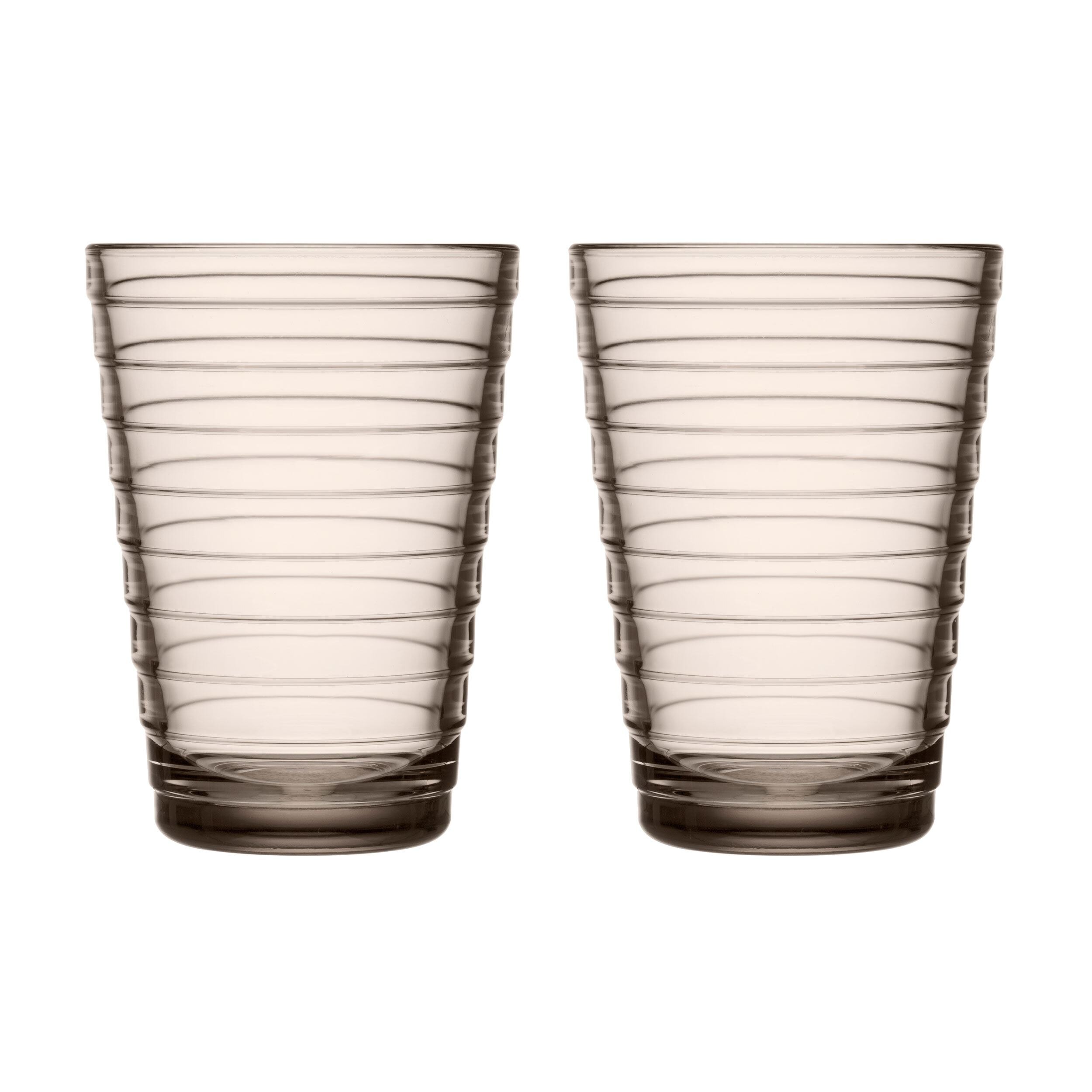 Aino Aalto tumbler 33cl linen 2pcs
