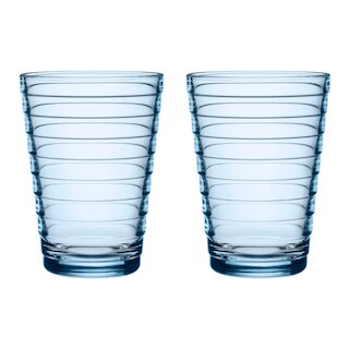 Aino Aalto tumbler 33cl aqua 2pcs