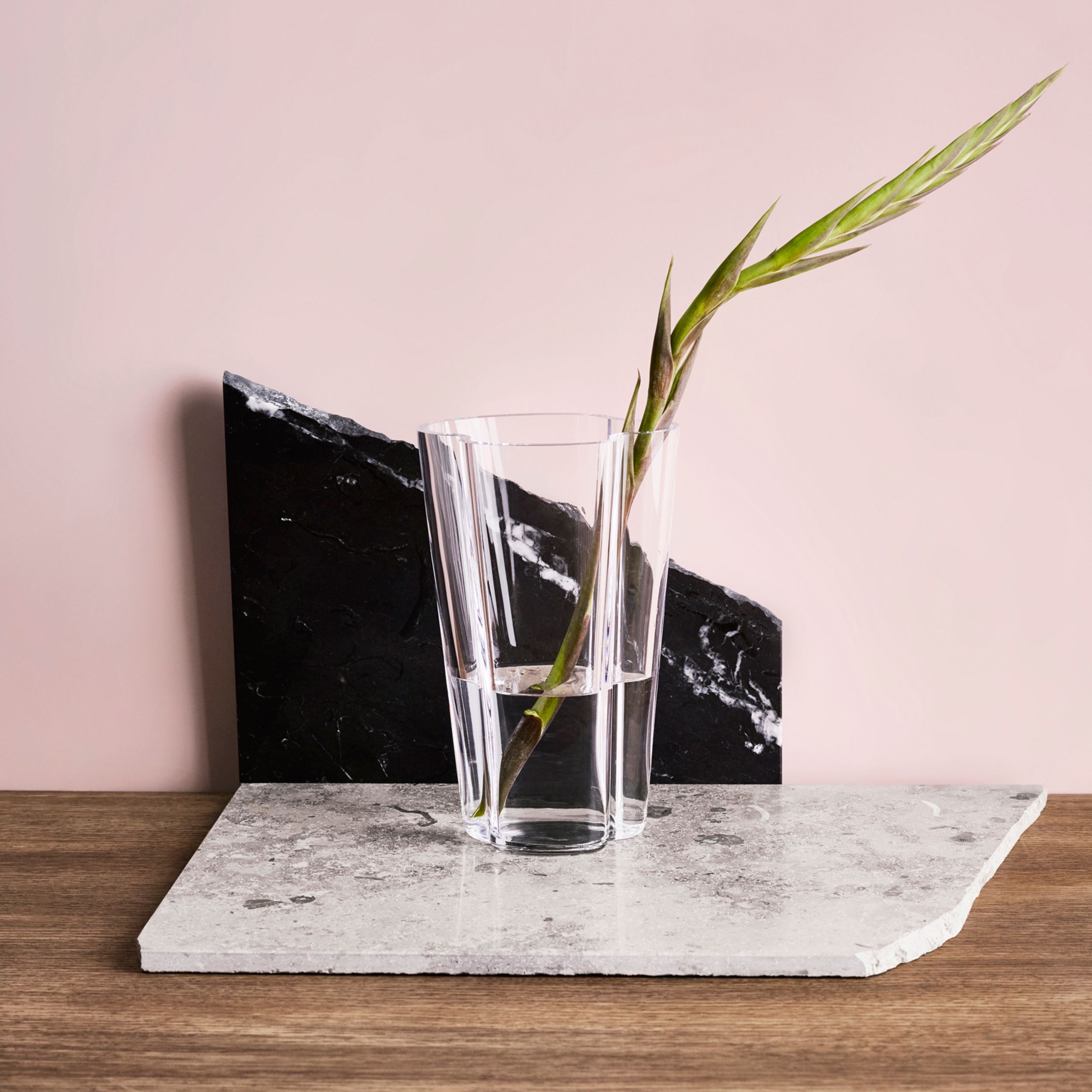 Alvar Aalto Collection vase 220mm clear