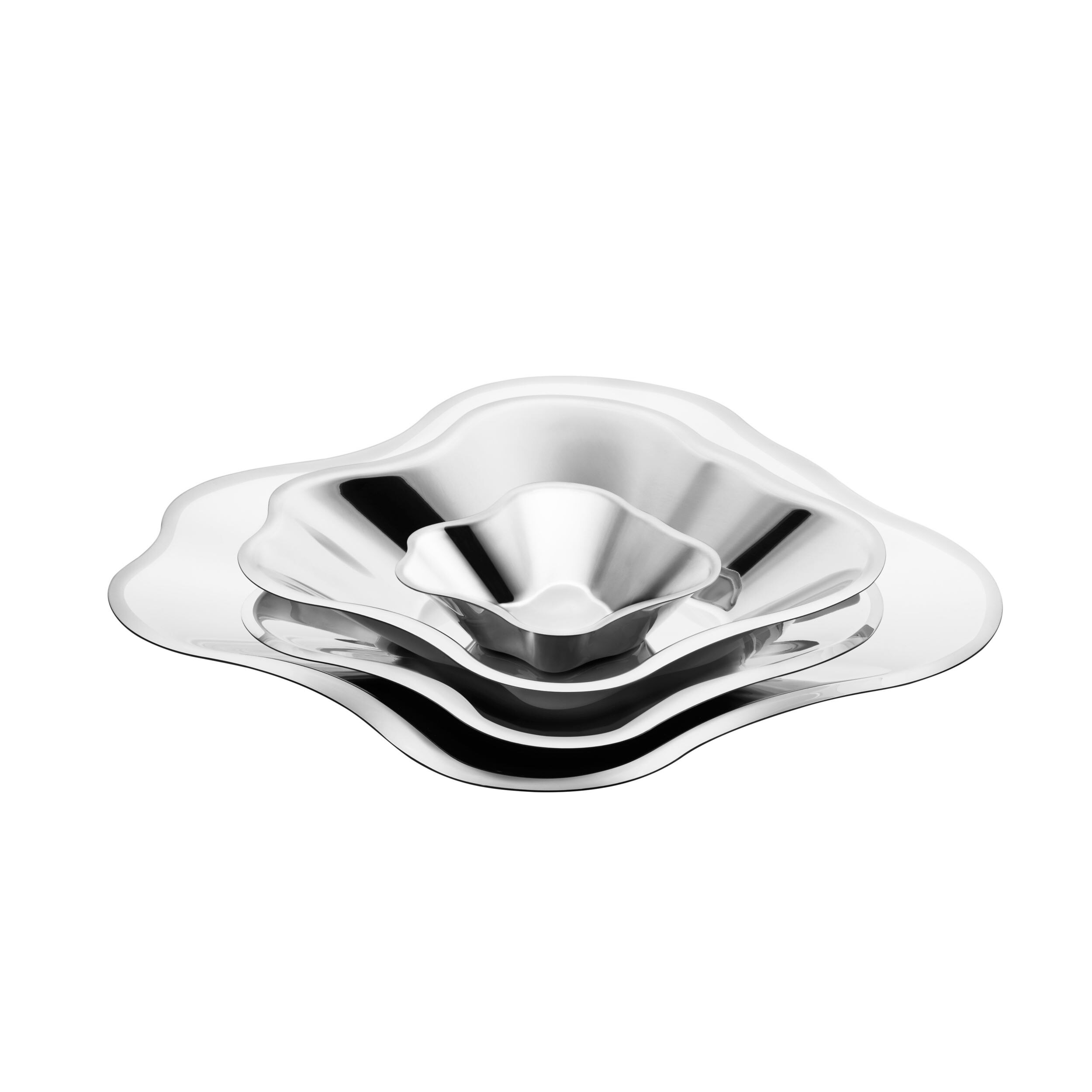 Alvar Aalto Collection bowl 358mm stainless steel