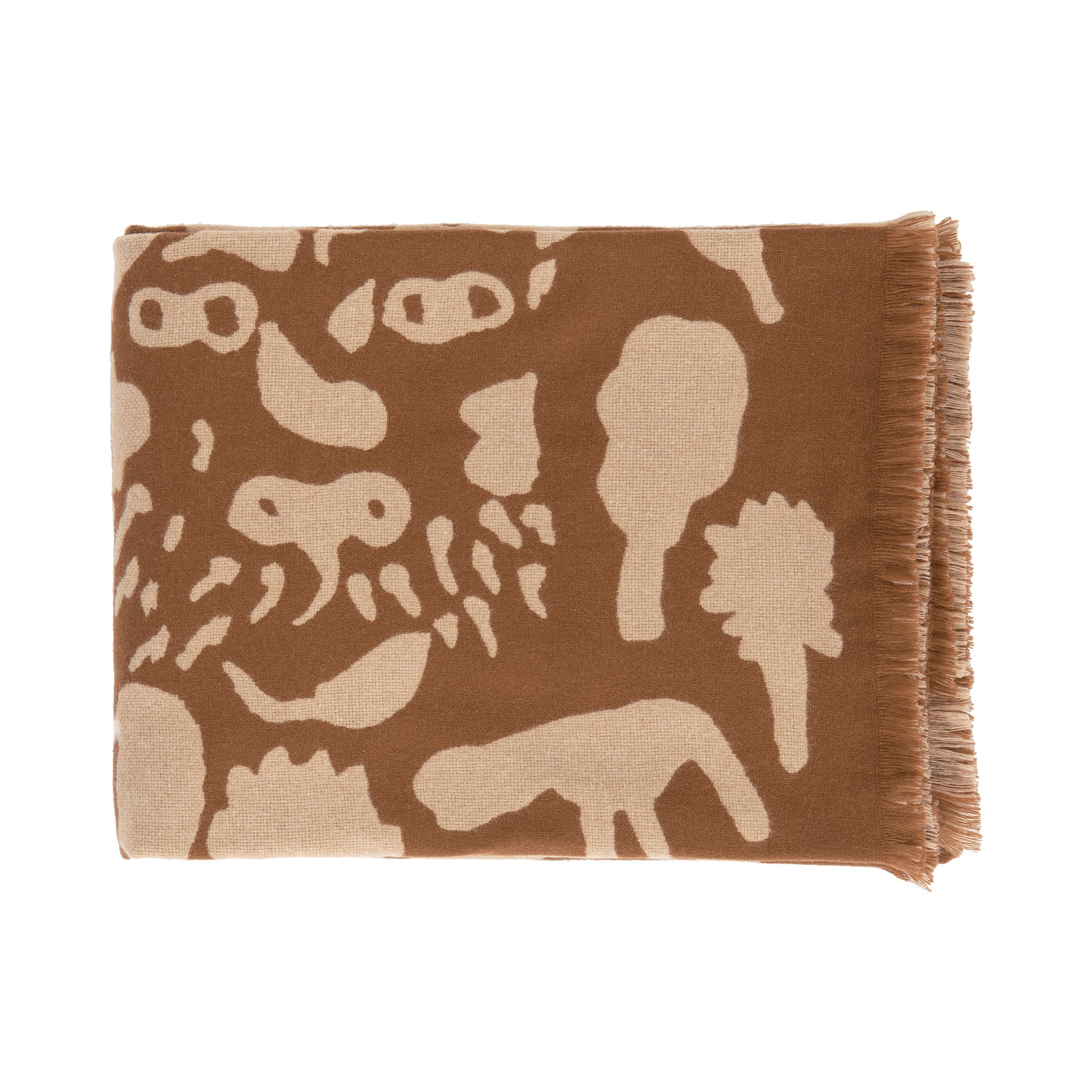 Oiva Toikka Collection blanket 180x130cm cheetah brown