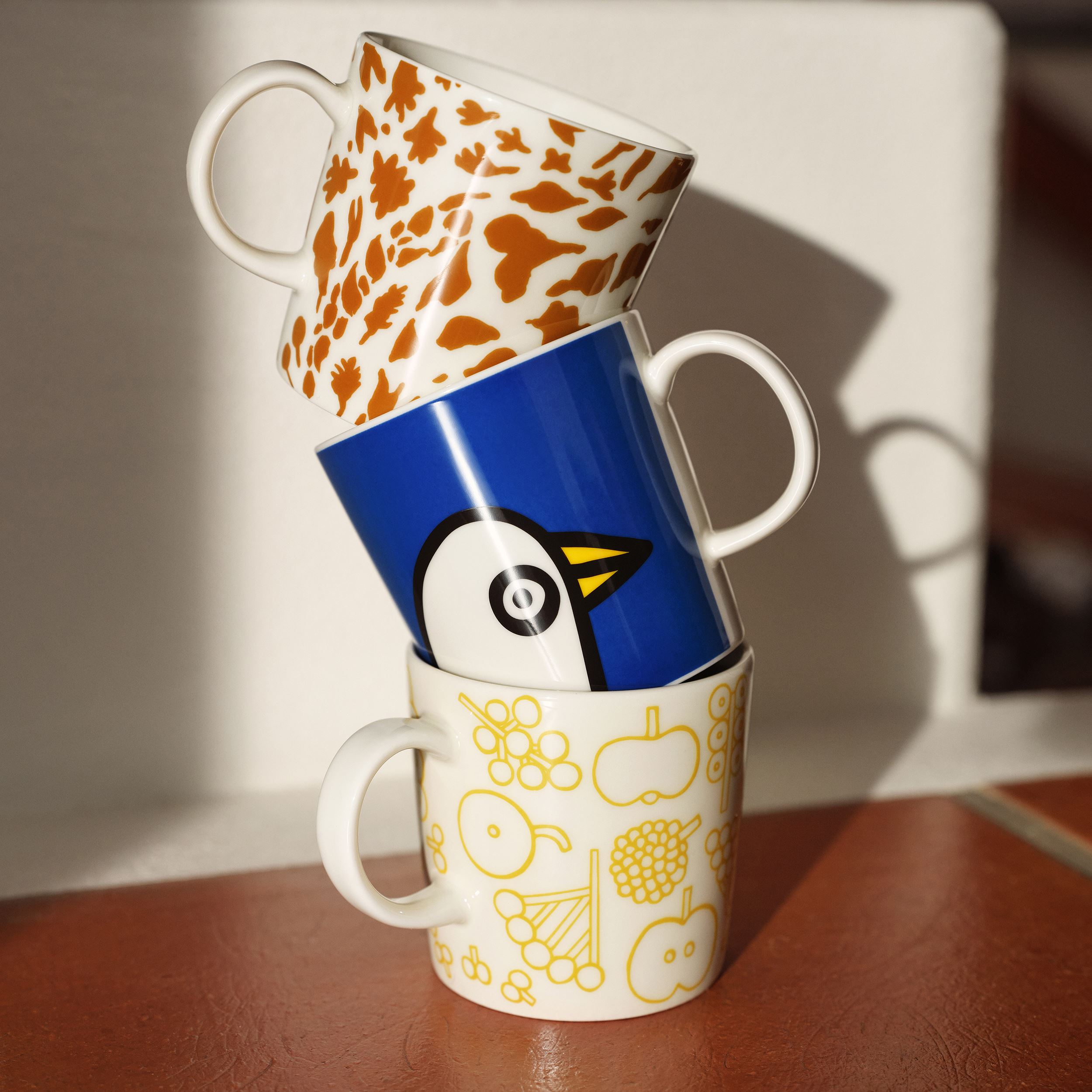 Oiva Toikka Collection mug 0,3l Frutta yellow