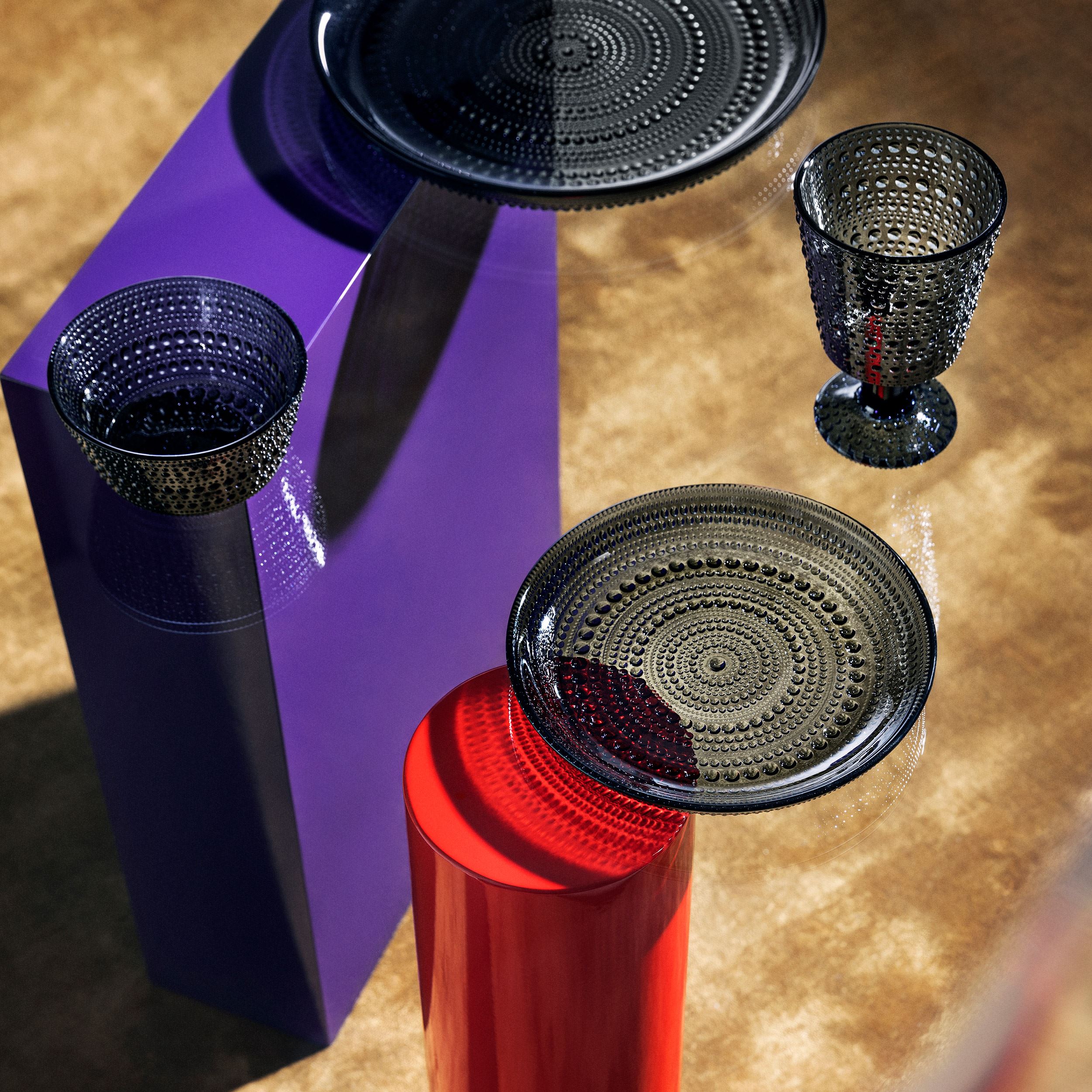 Kastehelmi bowl 23cl dark grey