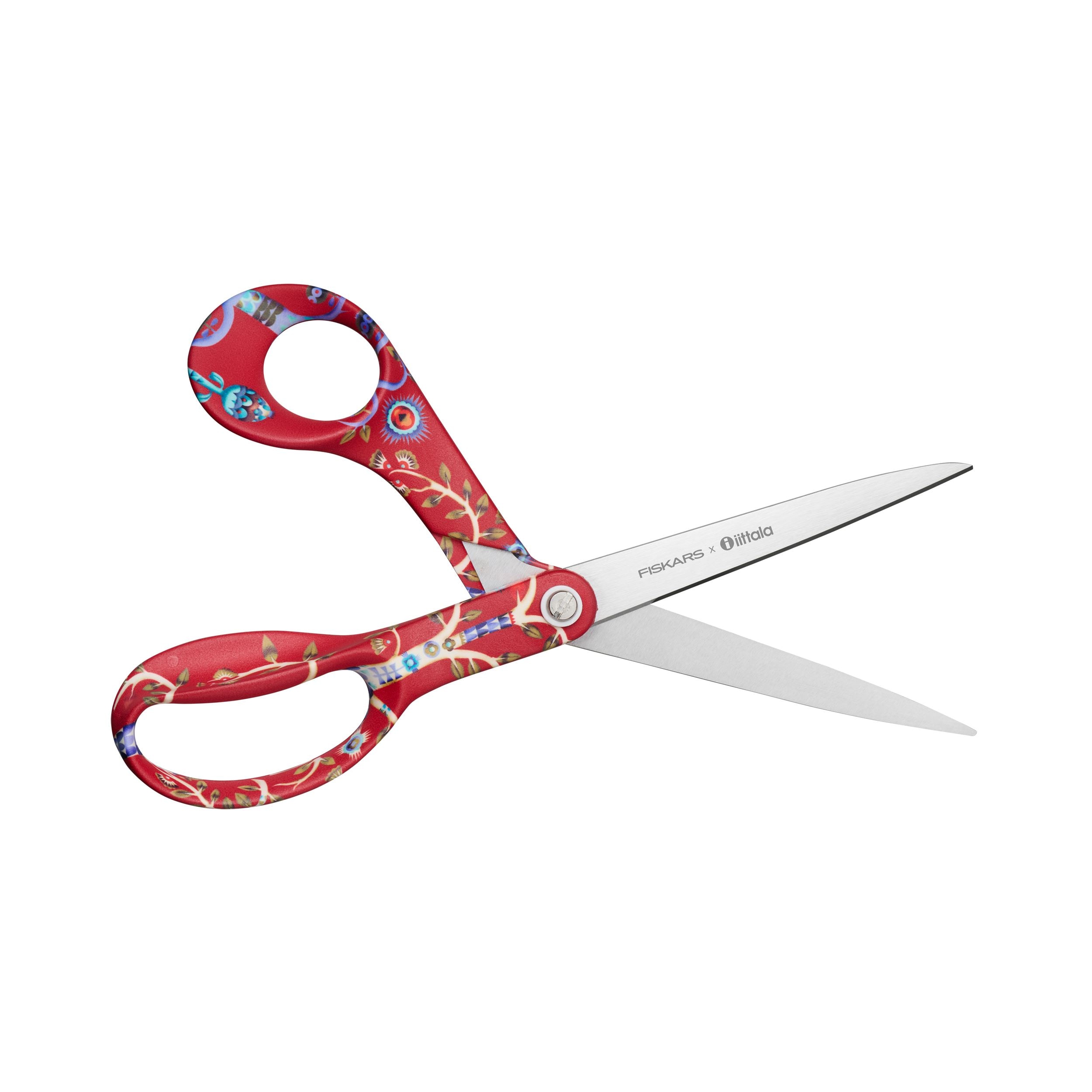 Fiskars x Iittala scissors 21cm Taika red