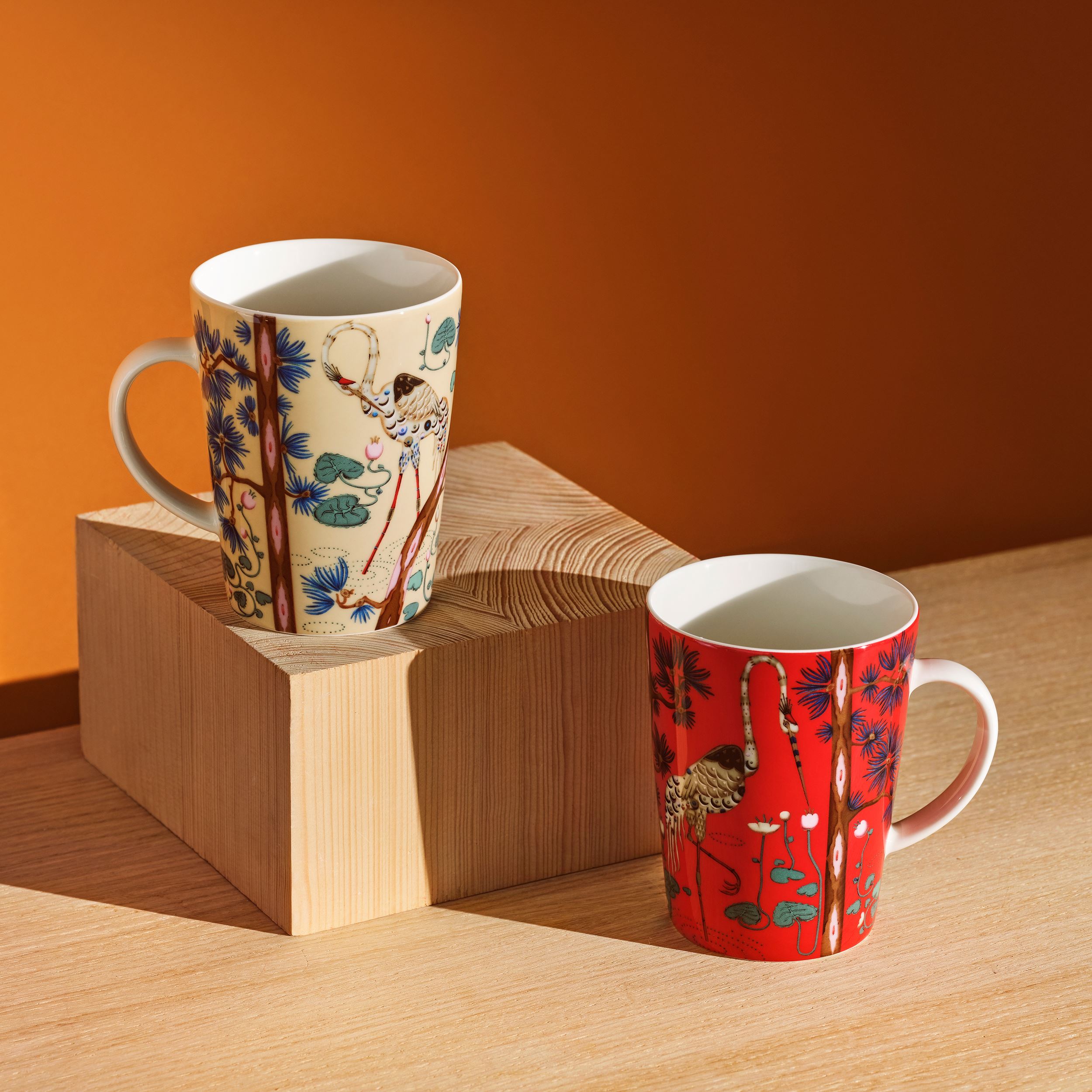 Taika mug 0,4L red 15 year anniversary 2pcs