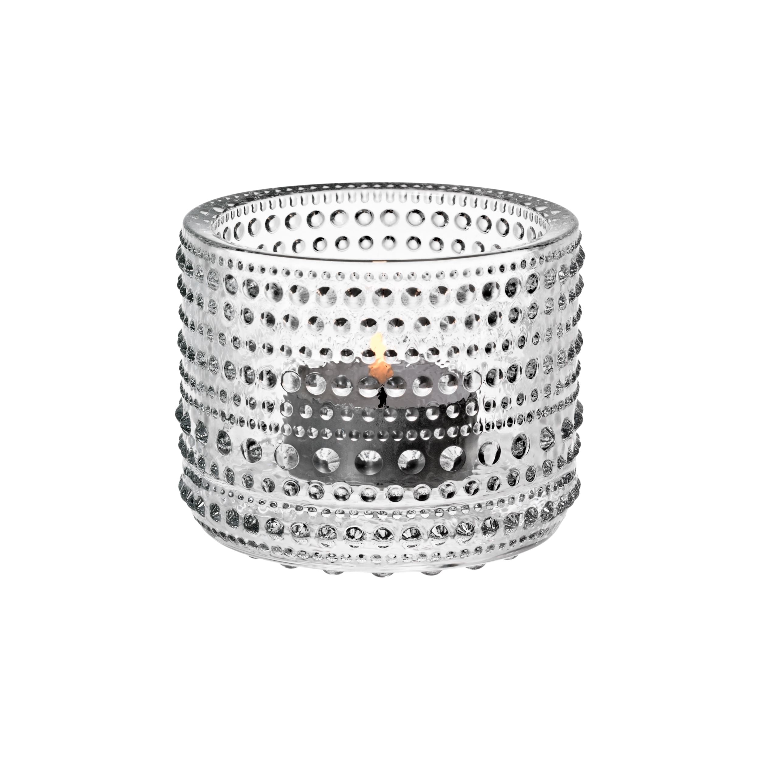 Kastehelmi tealight candleholder 64mm lemon