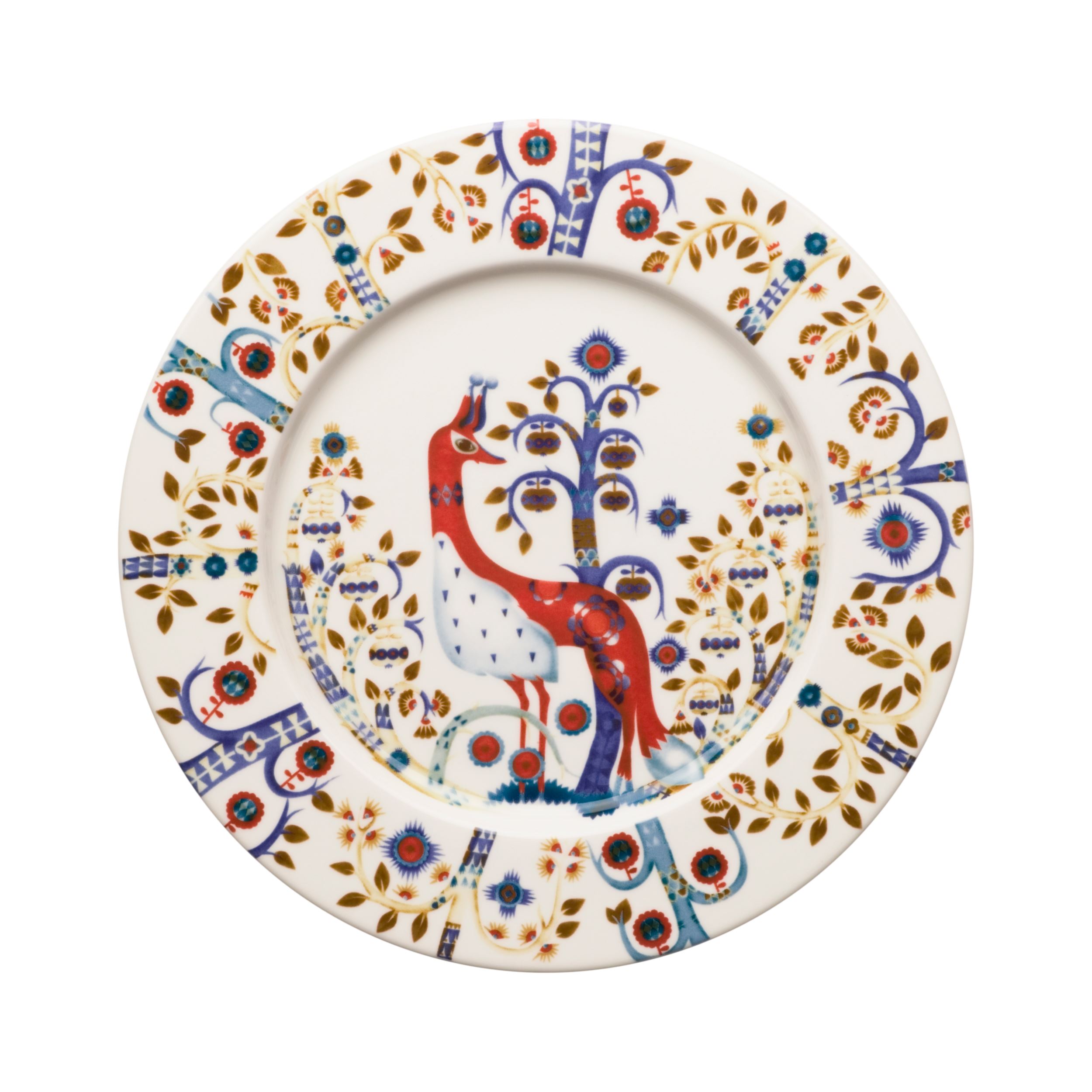 Taika plate 22cm red