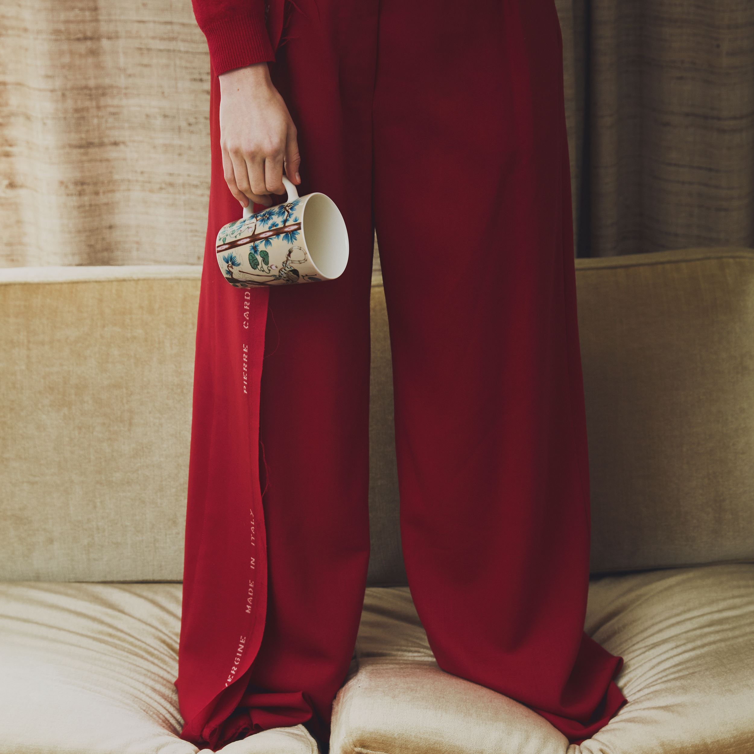 Taika mug 0,4L linen 15 year anniversary 2pcs