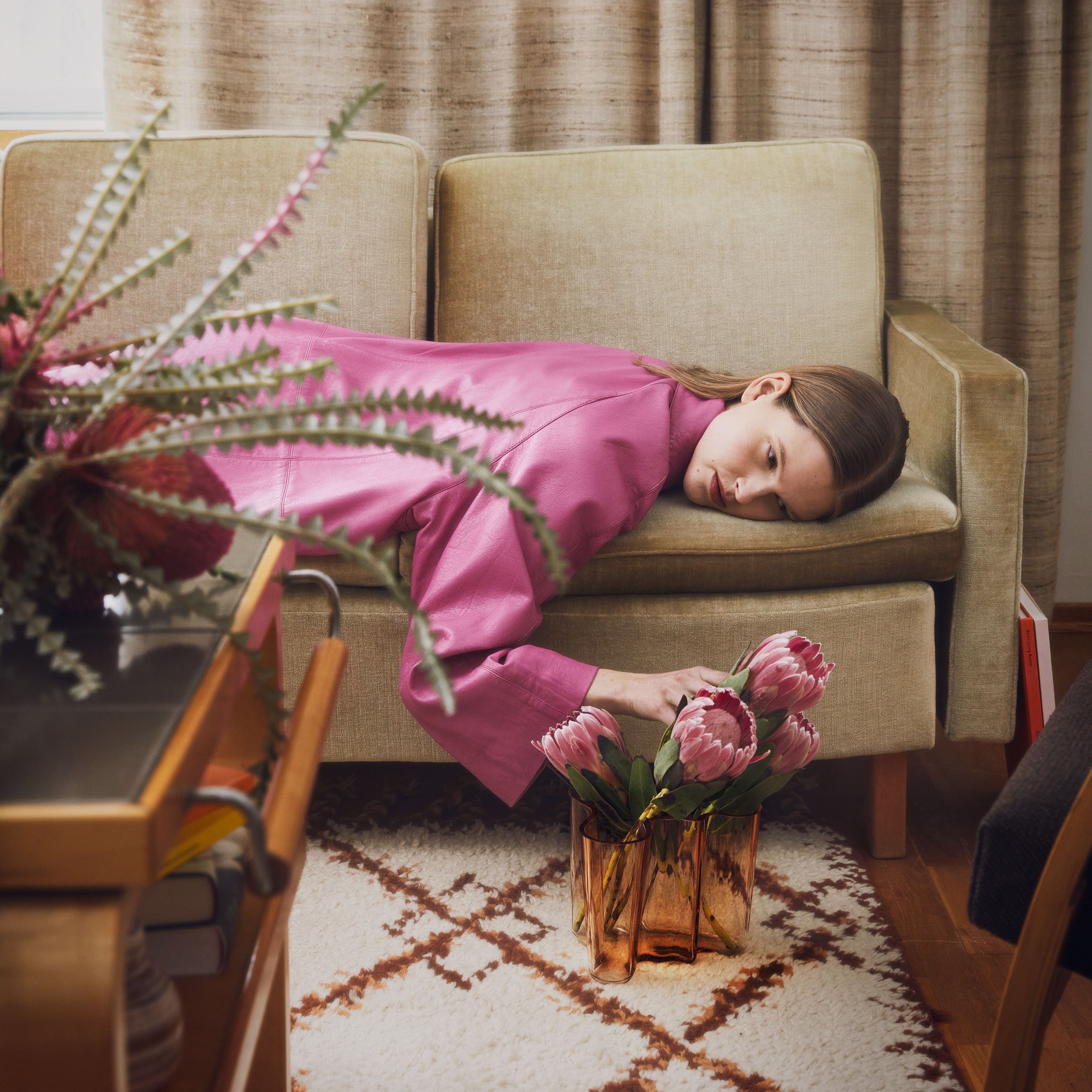 Alvar Aalto Collection vase 160mm Rio brown