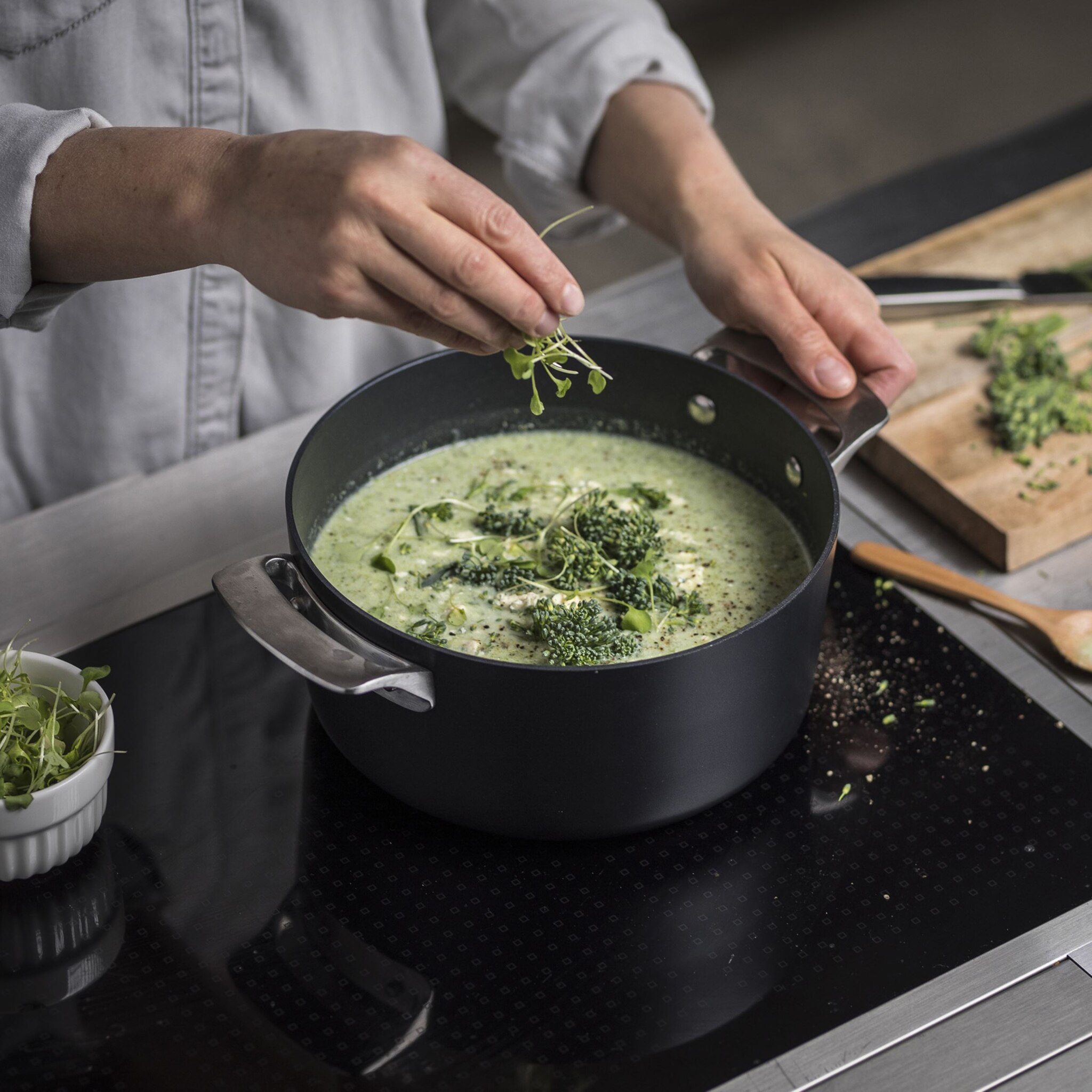 Rotisser casserole w/lid 3,5L