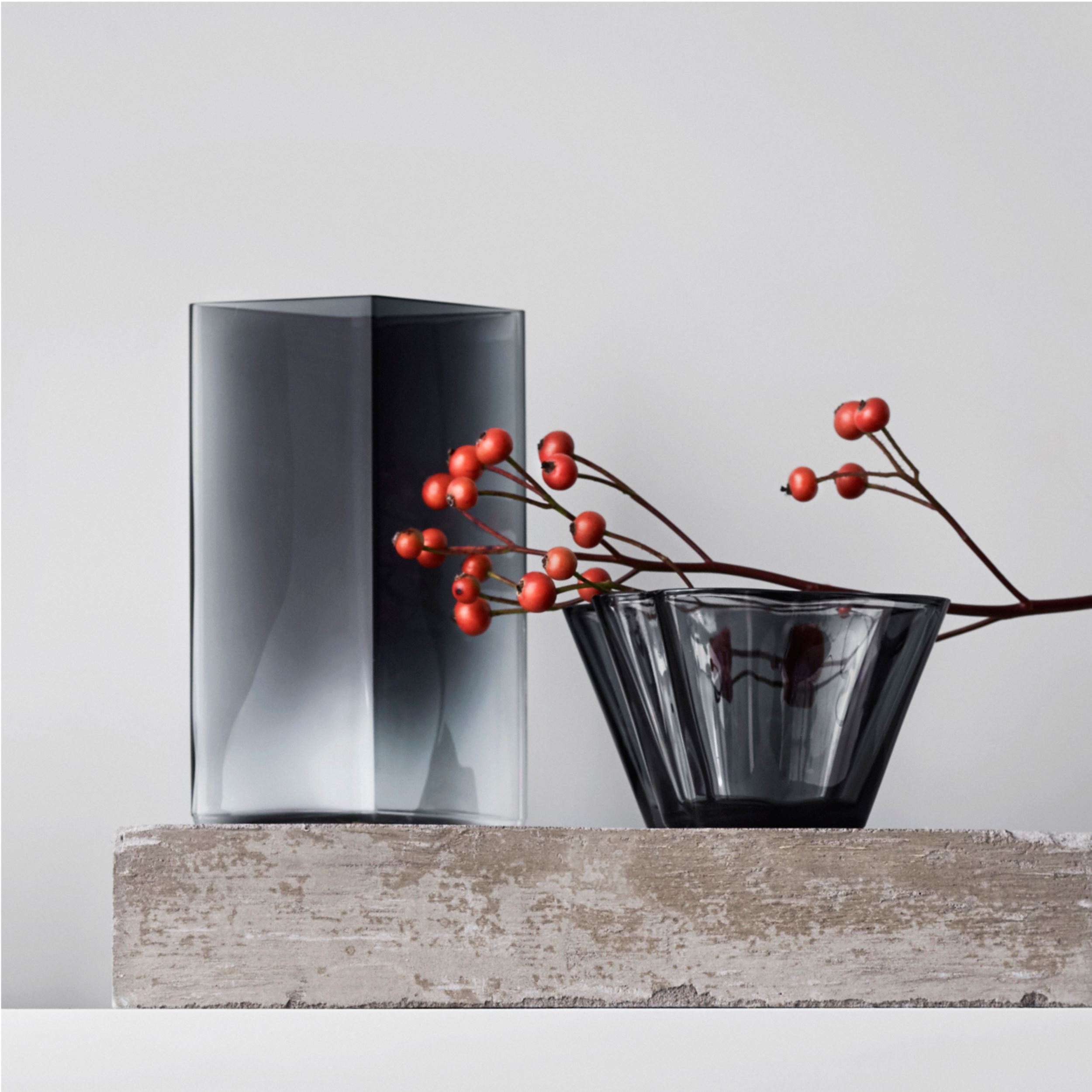 Alvar Aalto Collection bowl 75mm grey