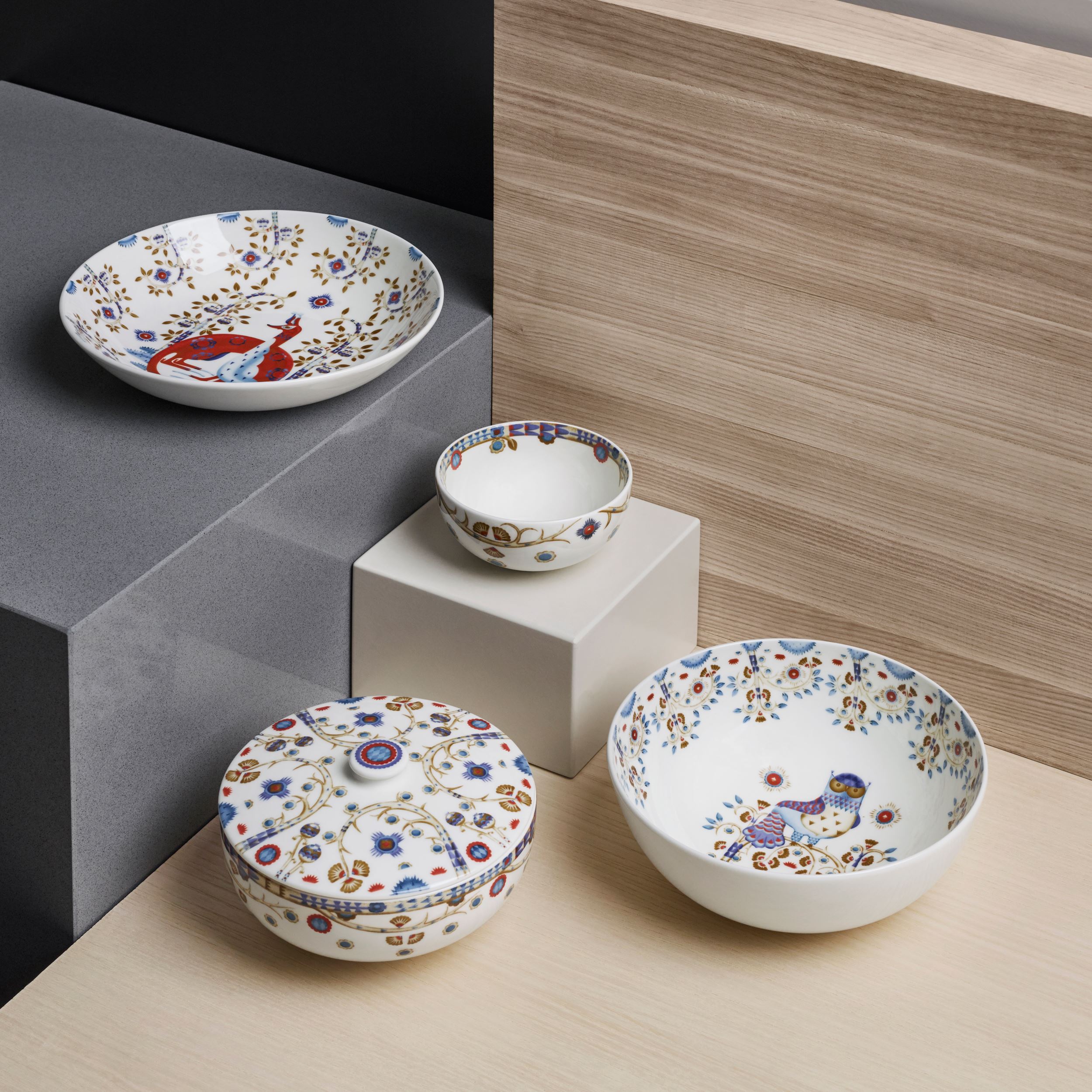 Taika bowl 1,45L deco white