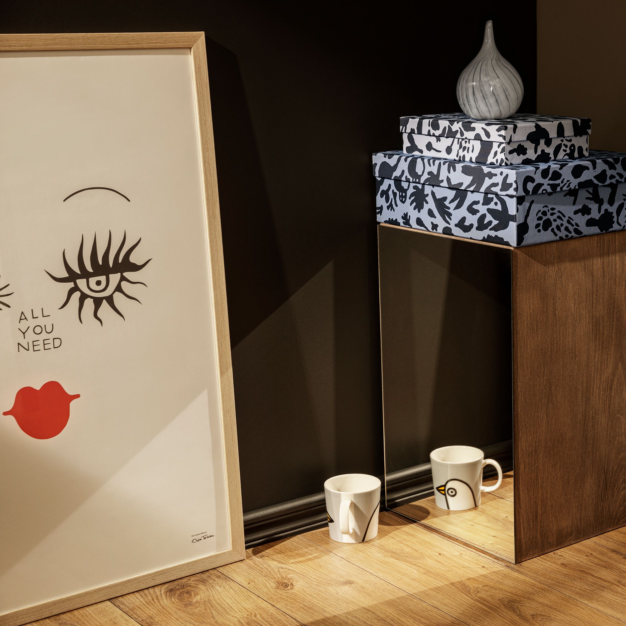 Oiva Toikka Collection art poster  50x70cm All you need