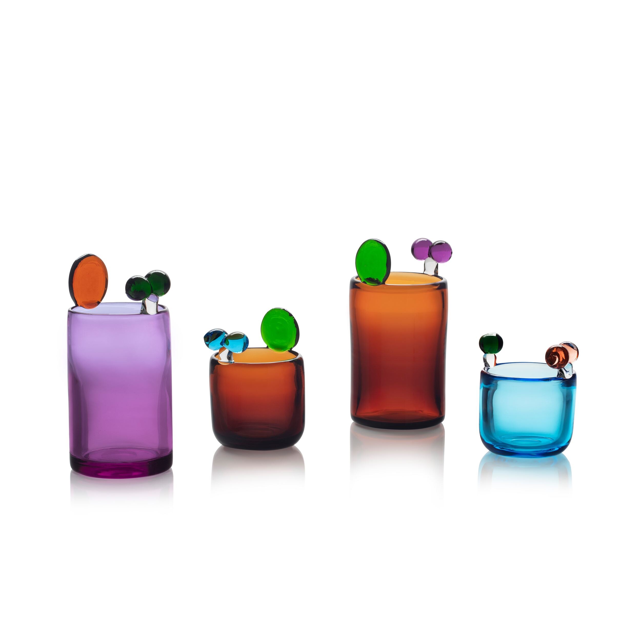 PomPom vase 160mm amethyst