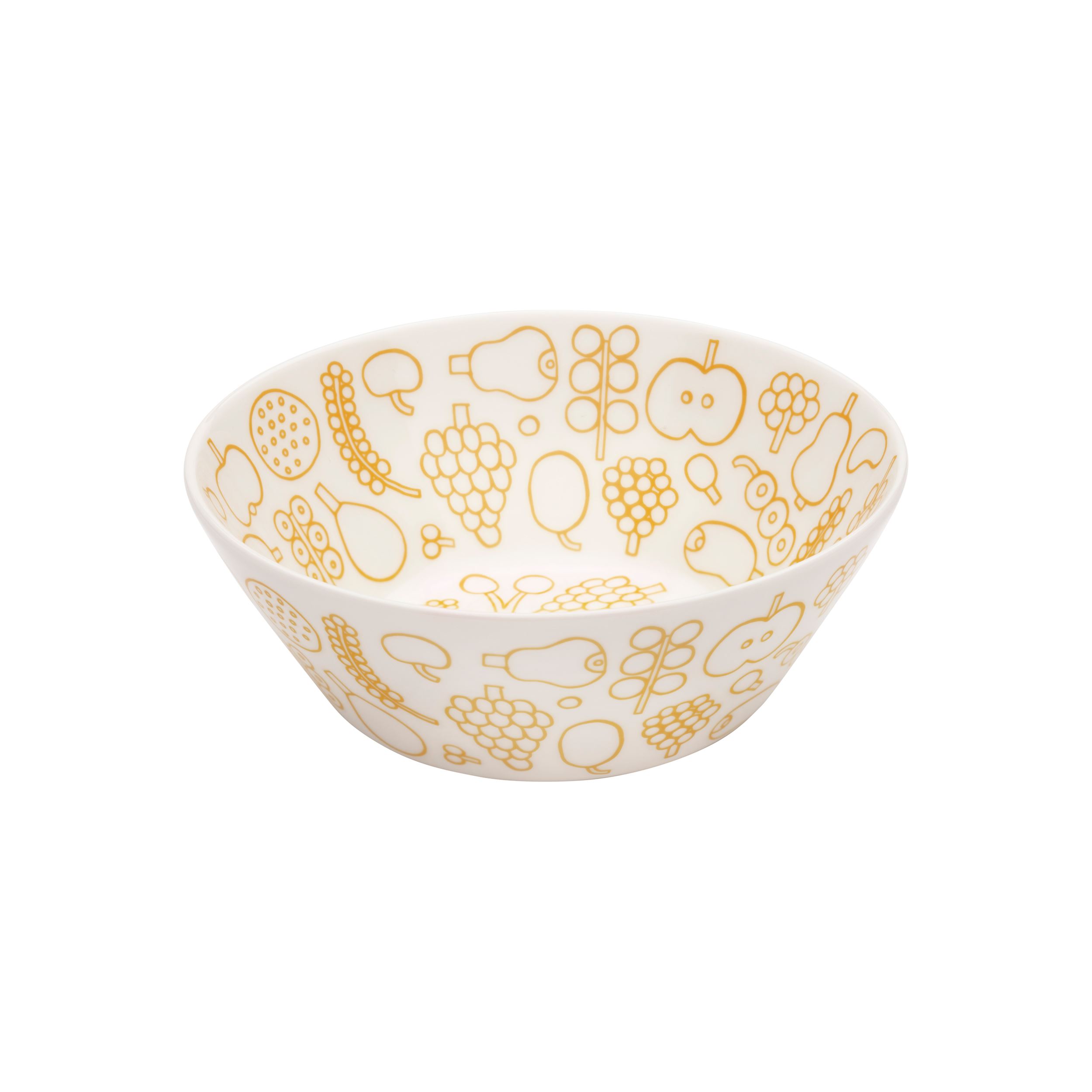 Oiva Toikka Collection bowl 15cm Frutta yellow
