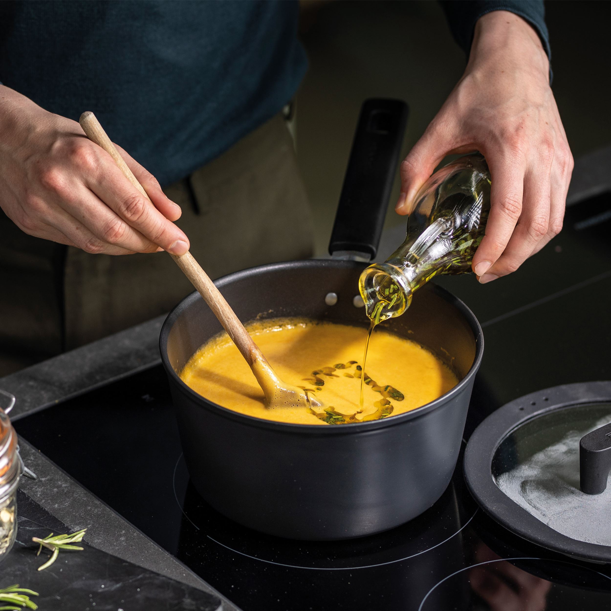 Hard Face saucepan 2,5L w/lid