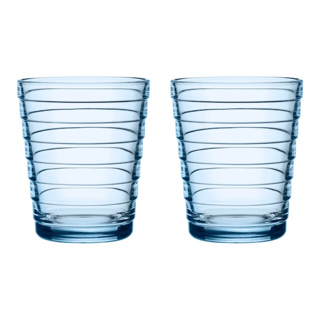 Aino Aalto tumbler 22cl aqua 2pcs