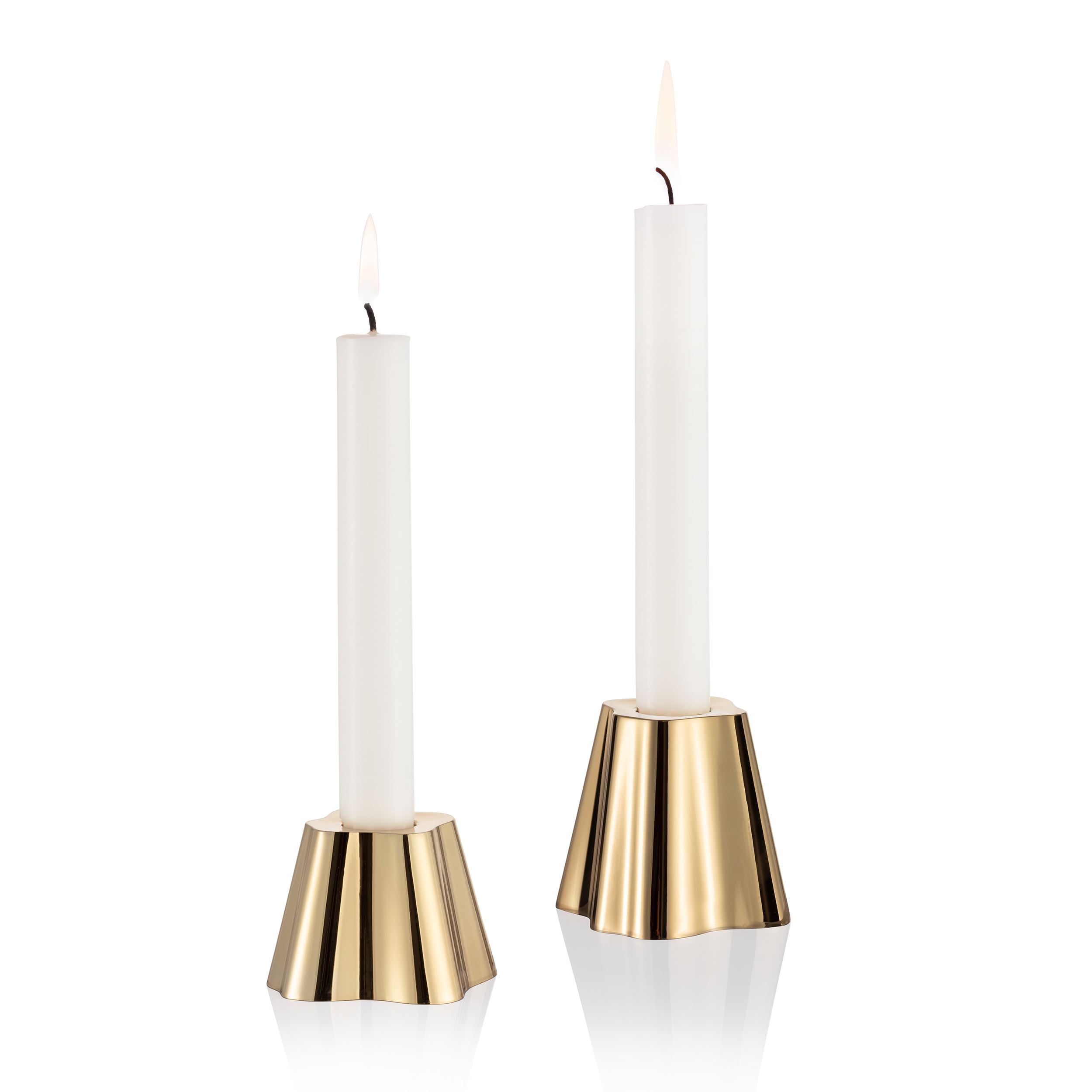 Alvar Aalto Collection candle holder 50mm brass